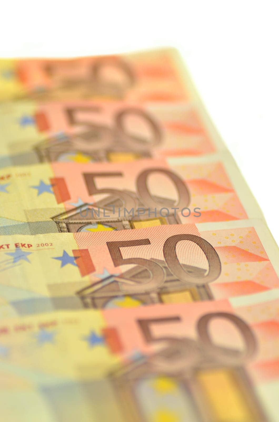 fifty euro banknotes