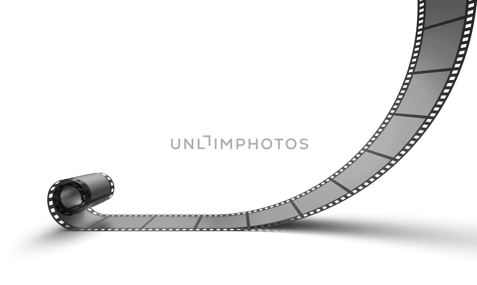 Blank Film Roll Silver Black 01