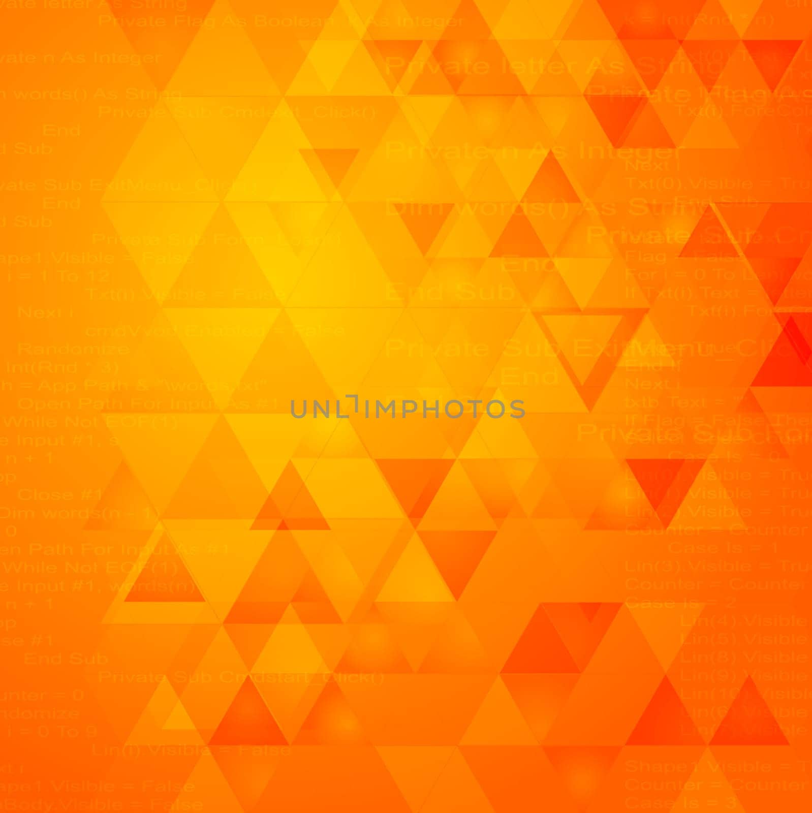Abstract triangle shapes vector tech design