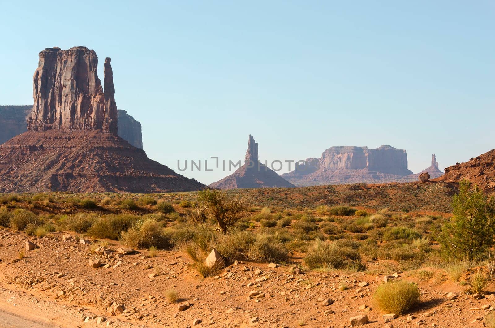 Monument Valley in Utah in America