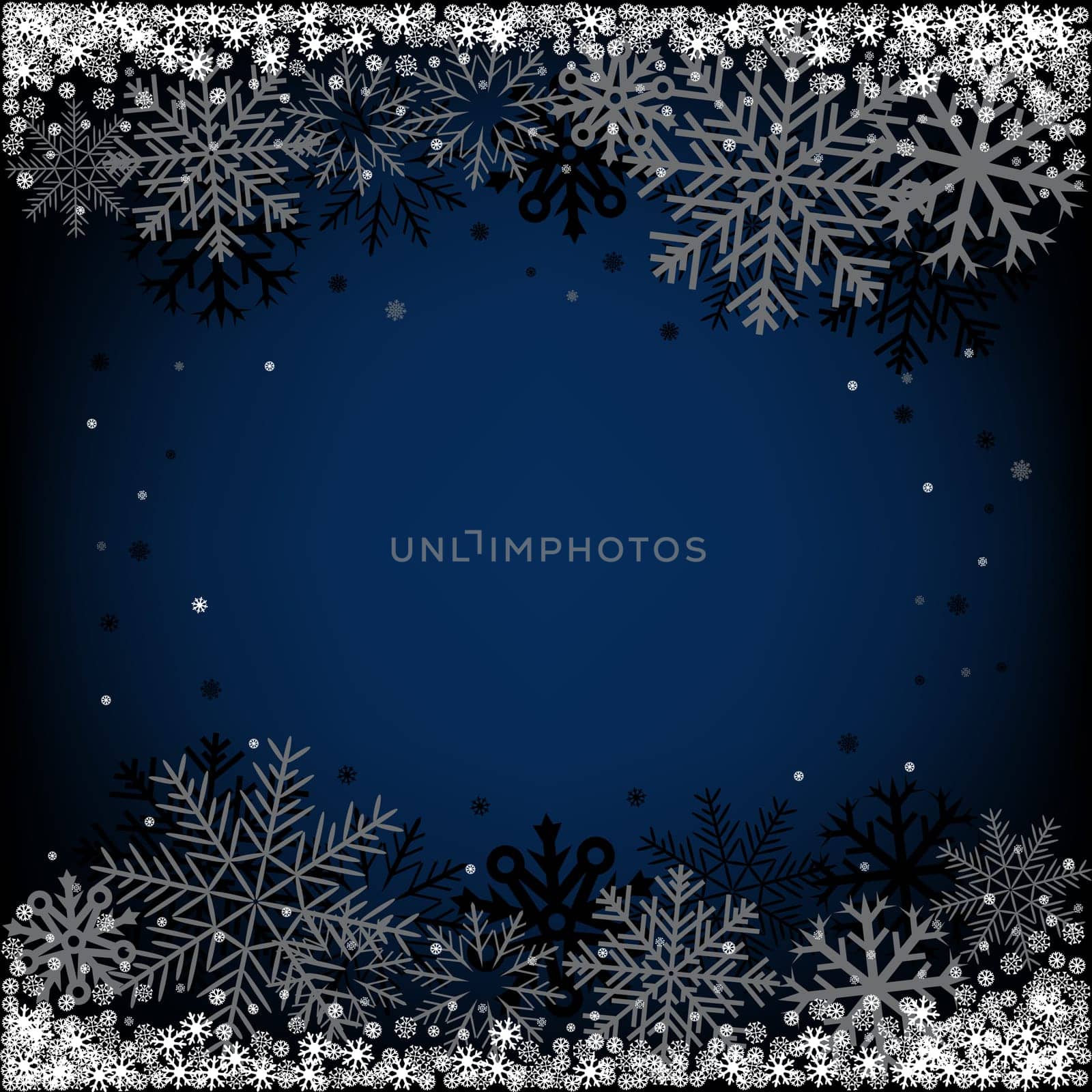 snow background on a winter theme