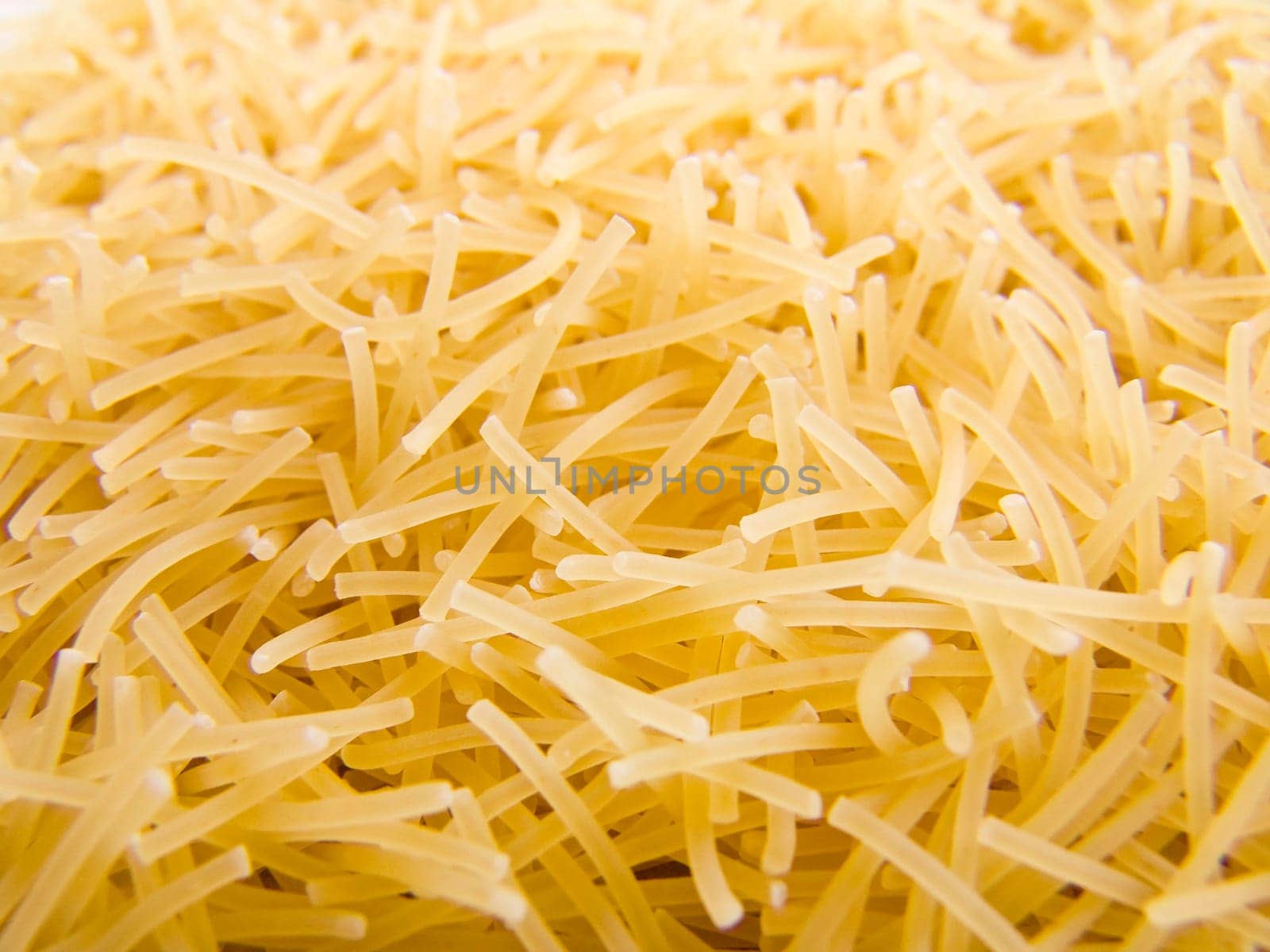 food background a pile of beautiful noodles