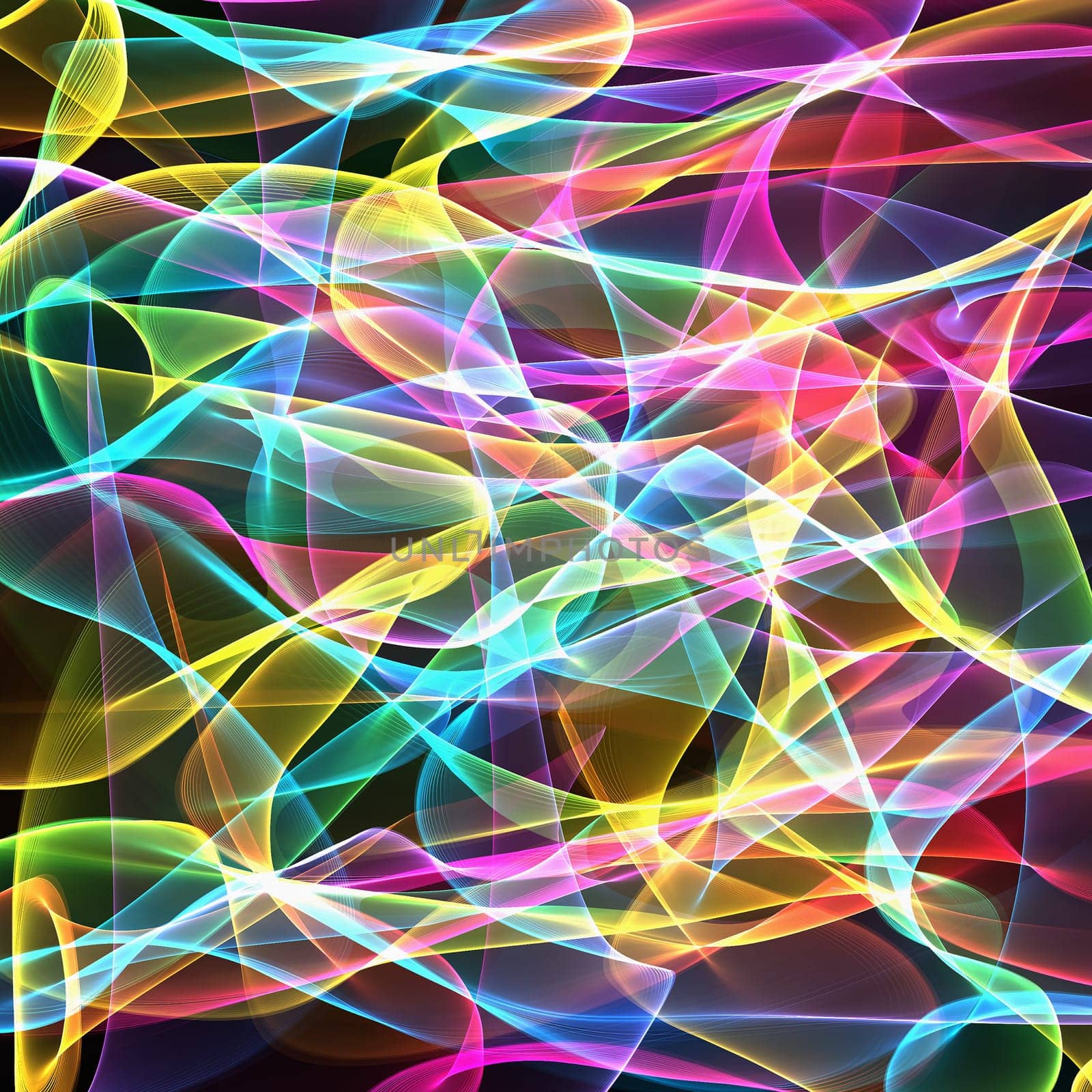 Abstract generated colorful pattern for background