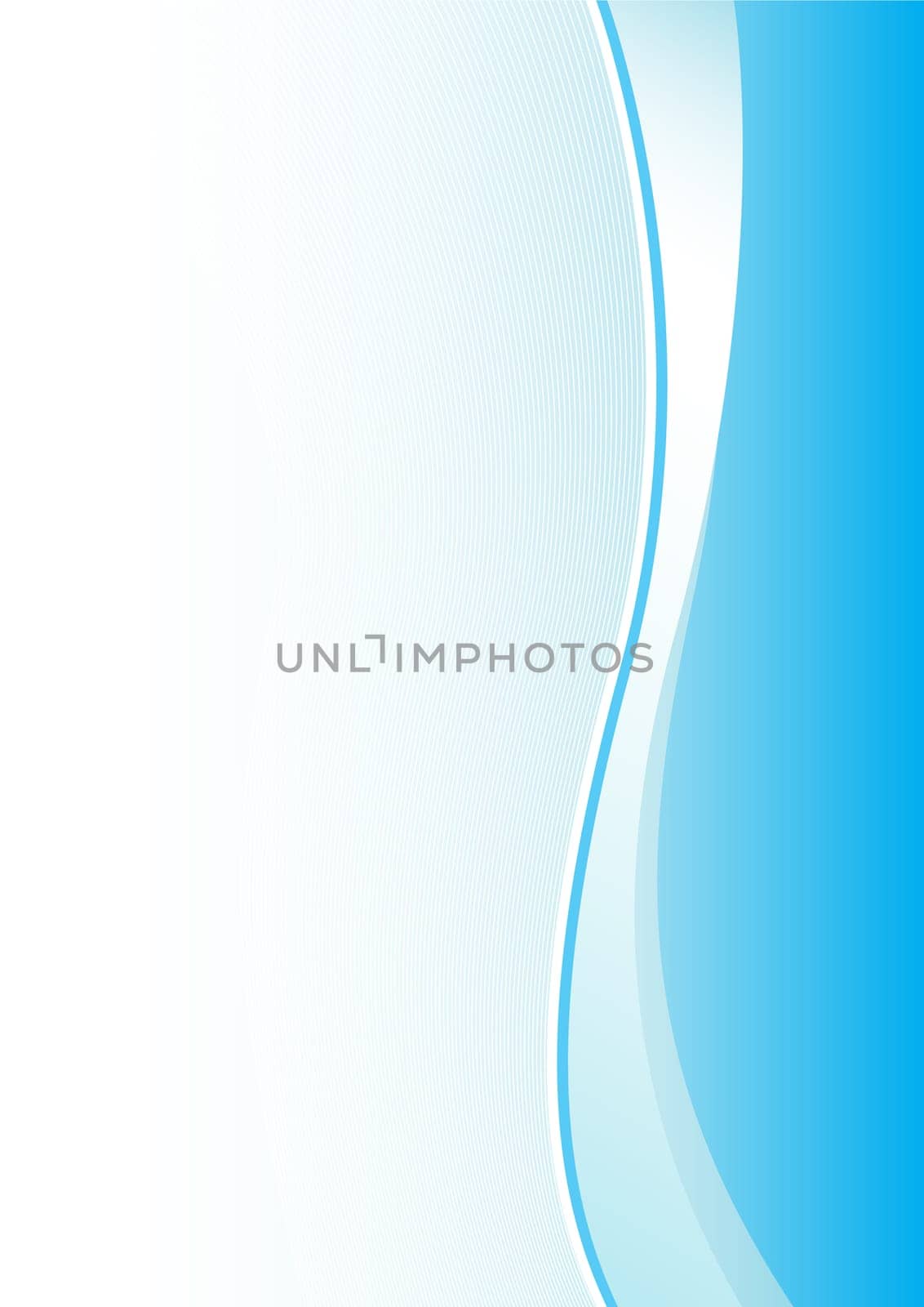 Simple abstract blue vertical background for design