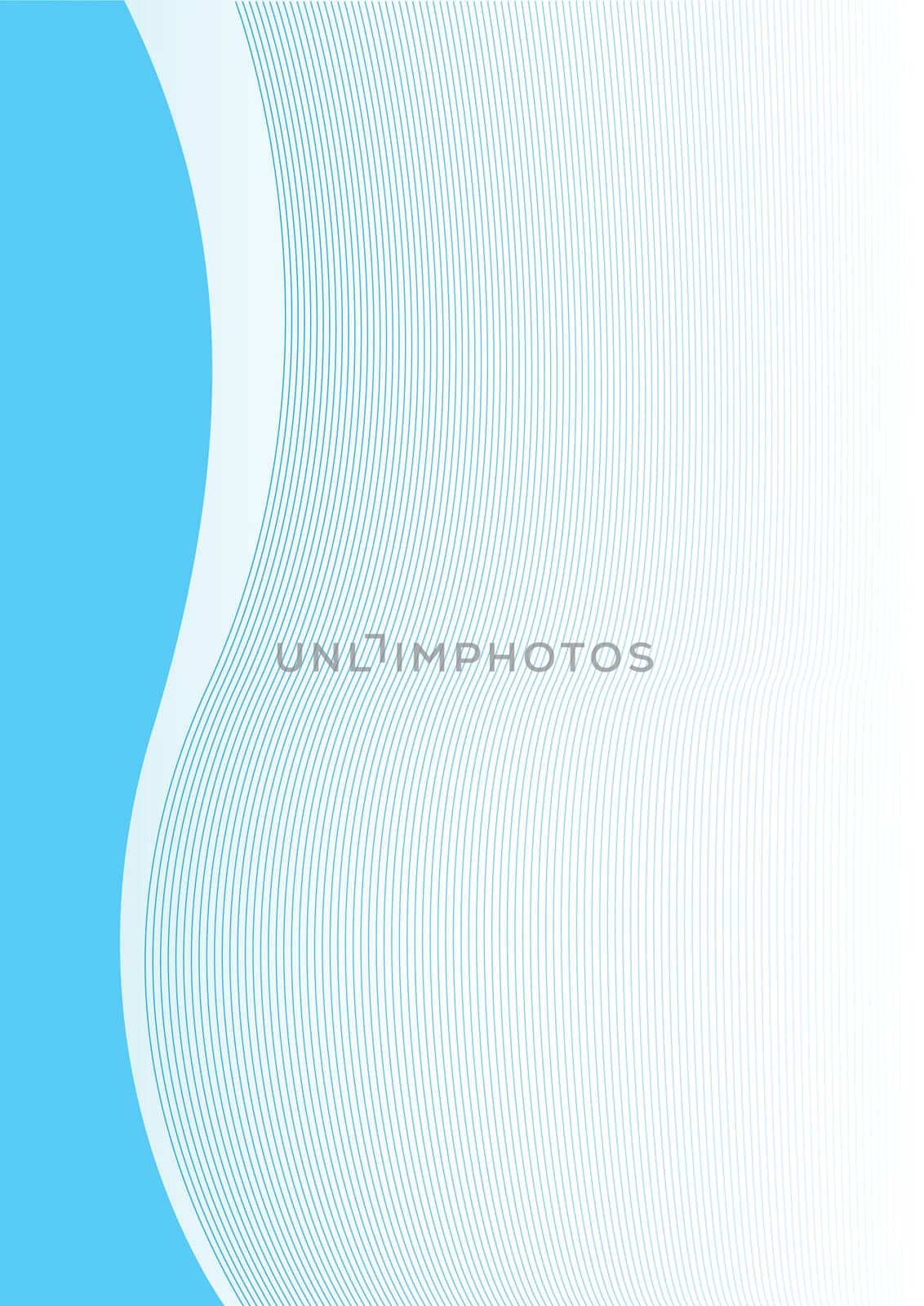 Simple abstract blue vertical background for design