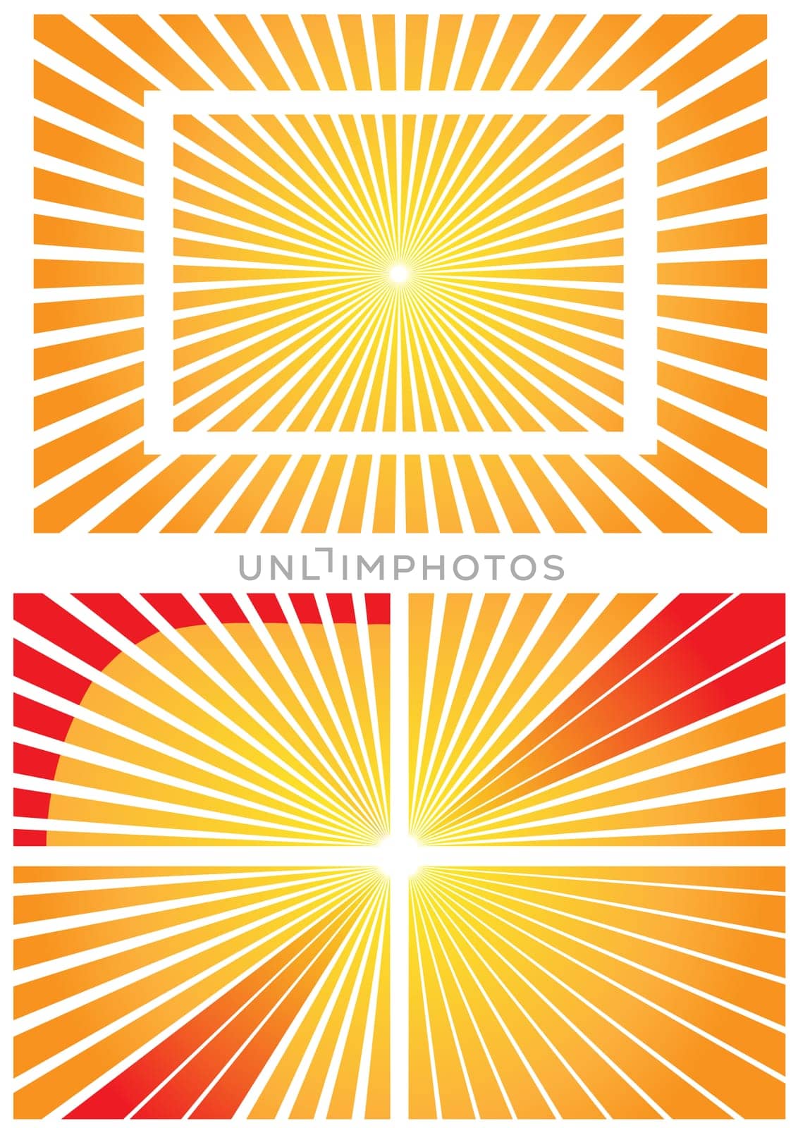 Line and rays to modify your cover, box, background