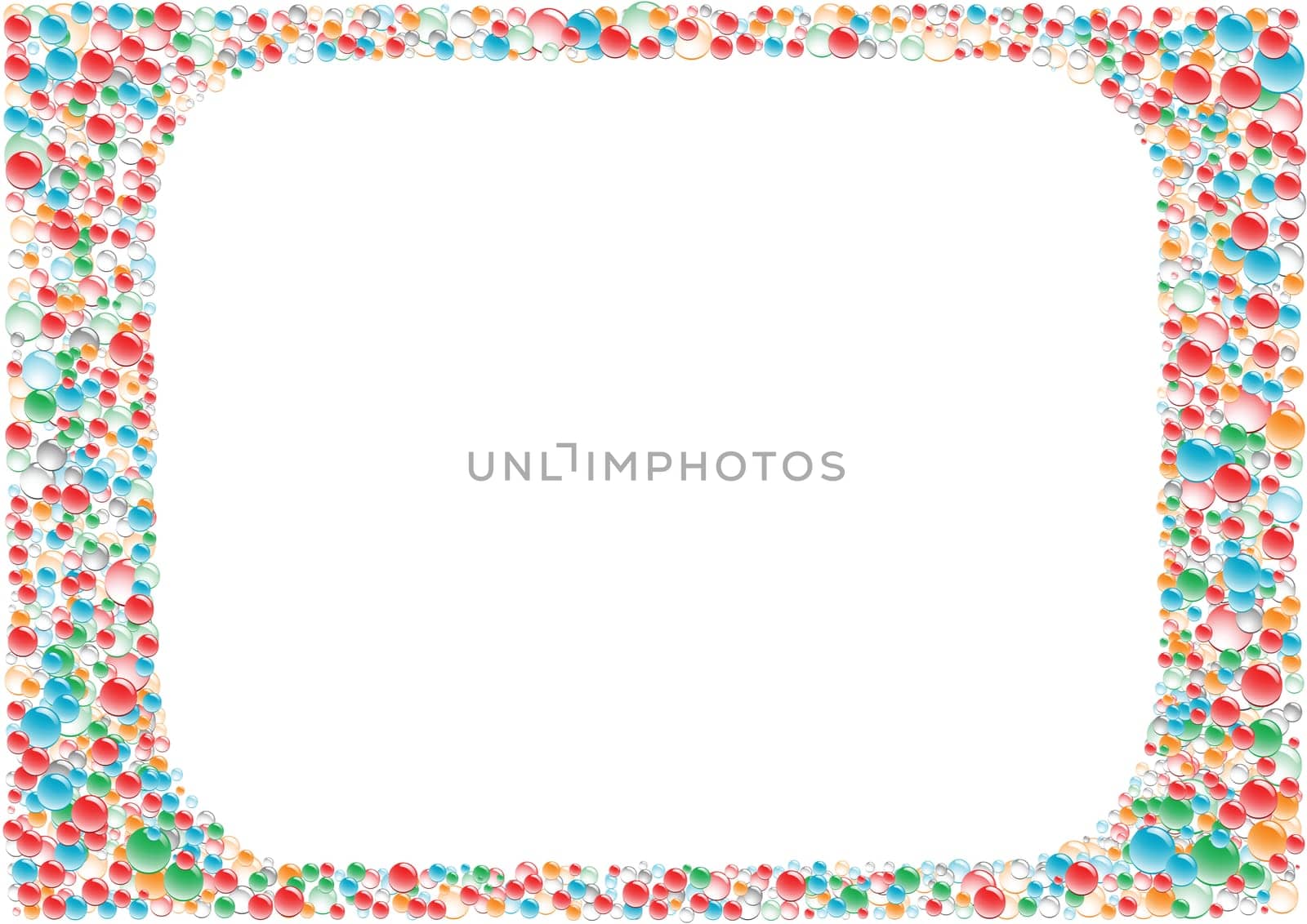 Drops white background