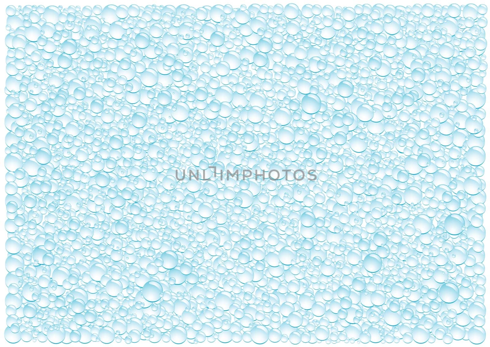 The blue drops condensation vector background