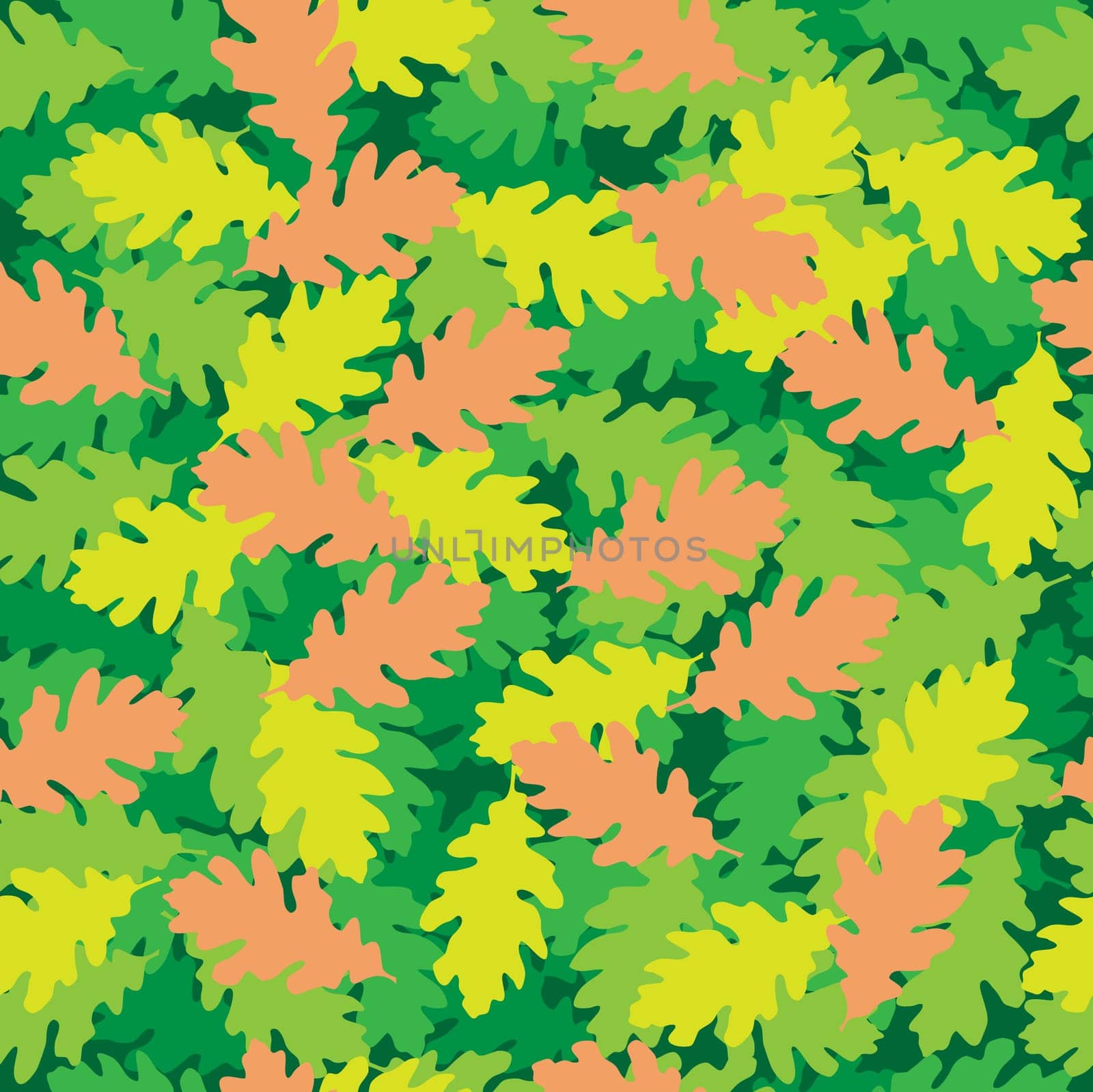 Oak colors leaves texture for background design