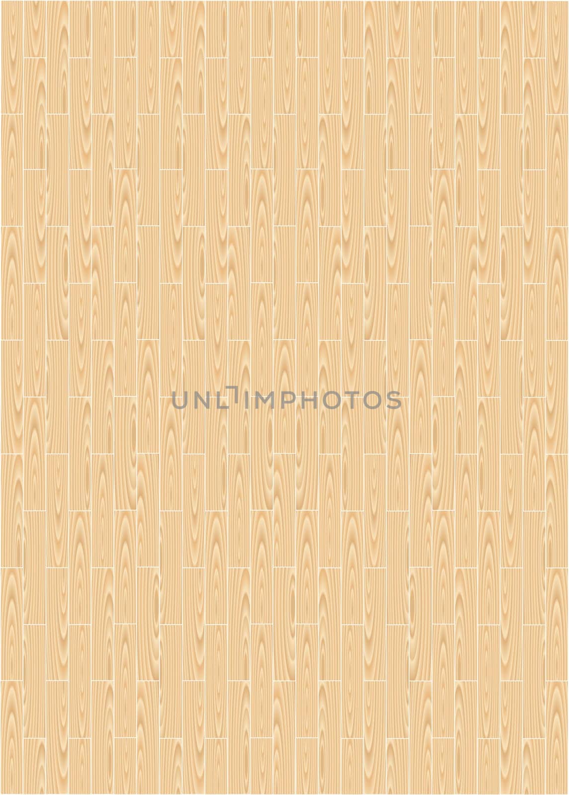 Wood floor parquets on the white background