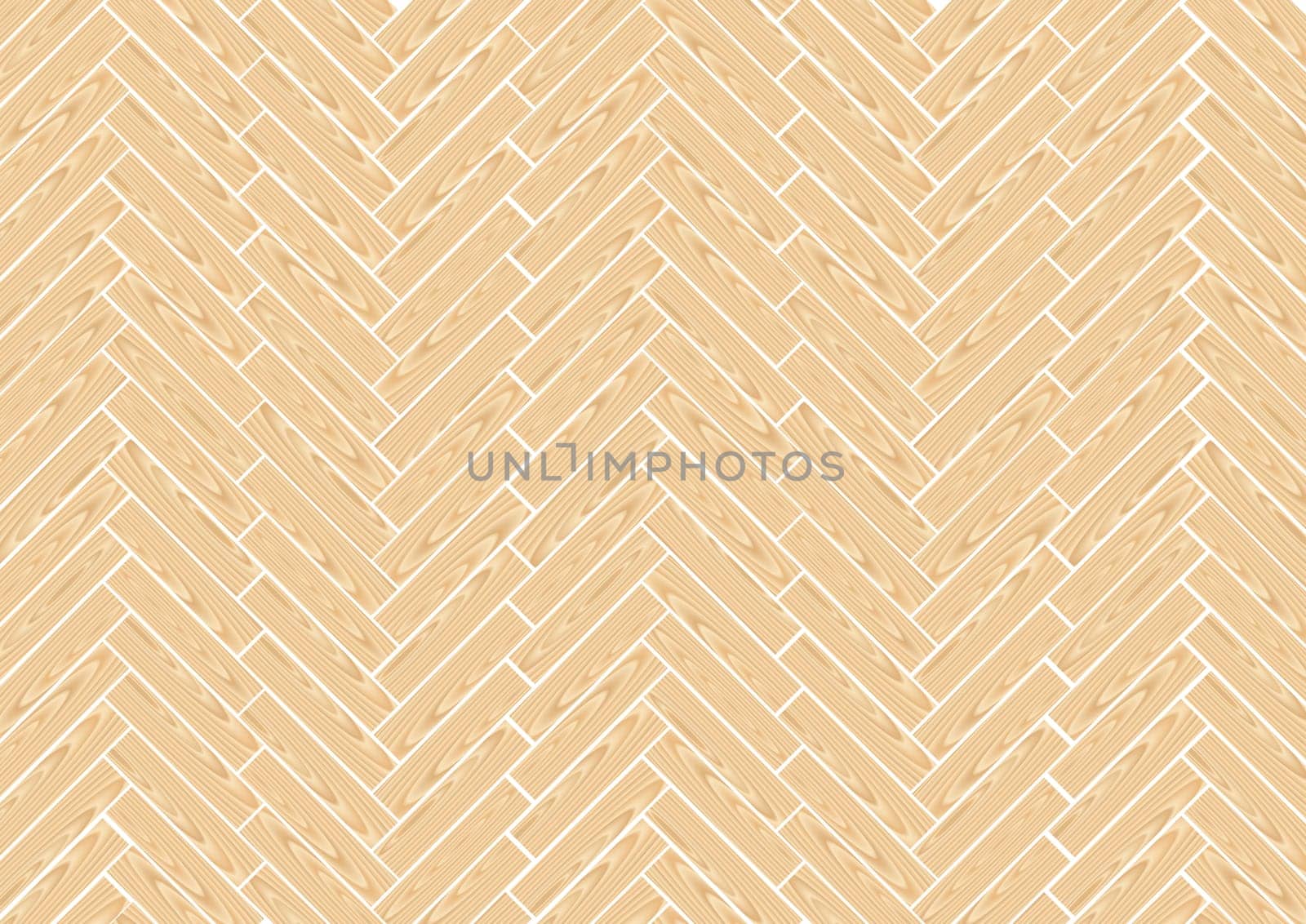 Wood floor parquets on the white background