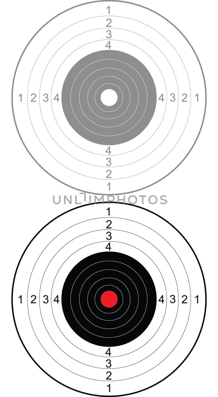 Target for shooting from a cold steel