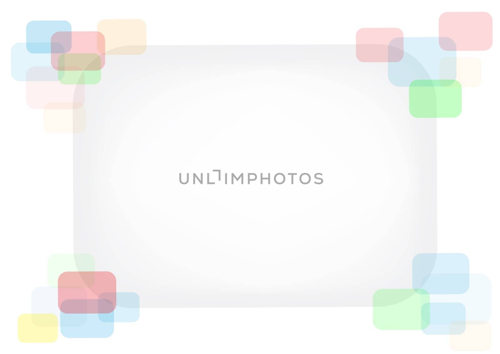 The rounded rectangular eps10 color background for text