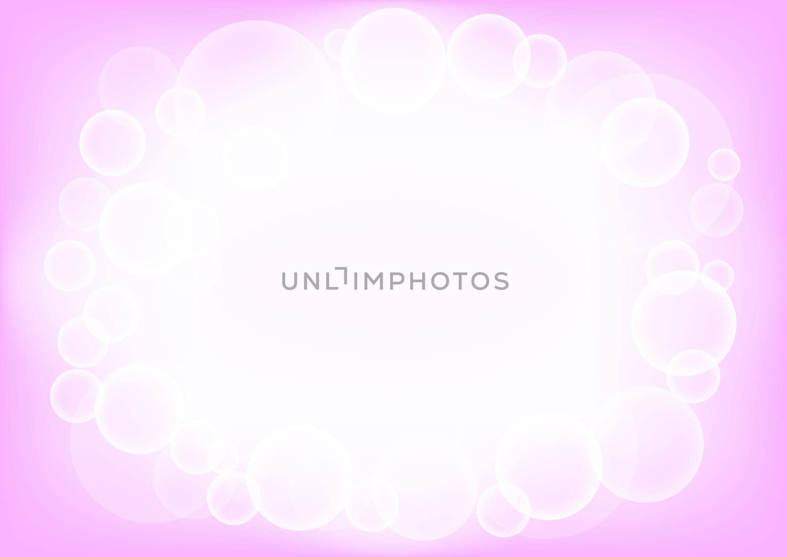 The rounded circles eps10 pink background