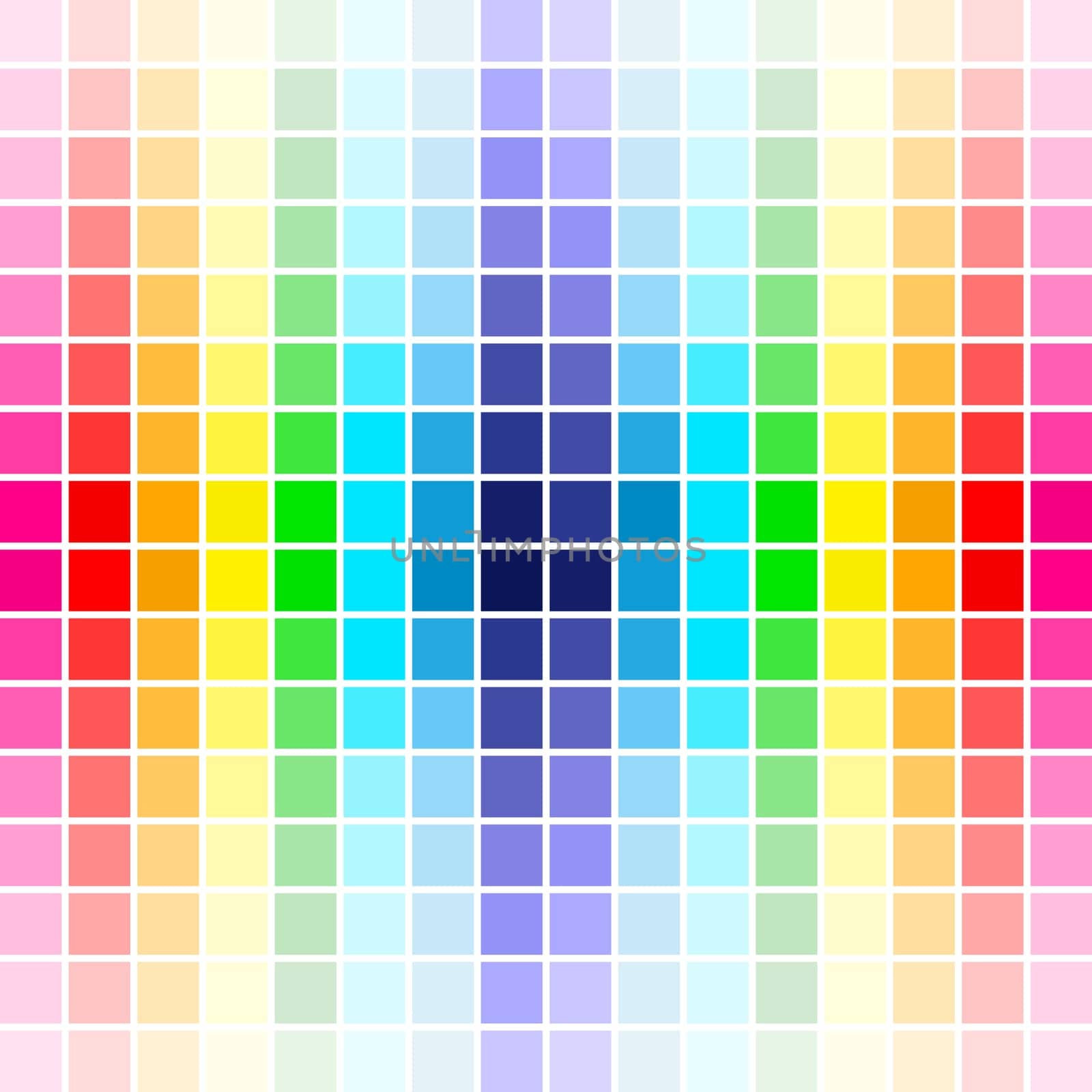 The beautiful gradient rainbow colors palette, background design