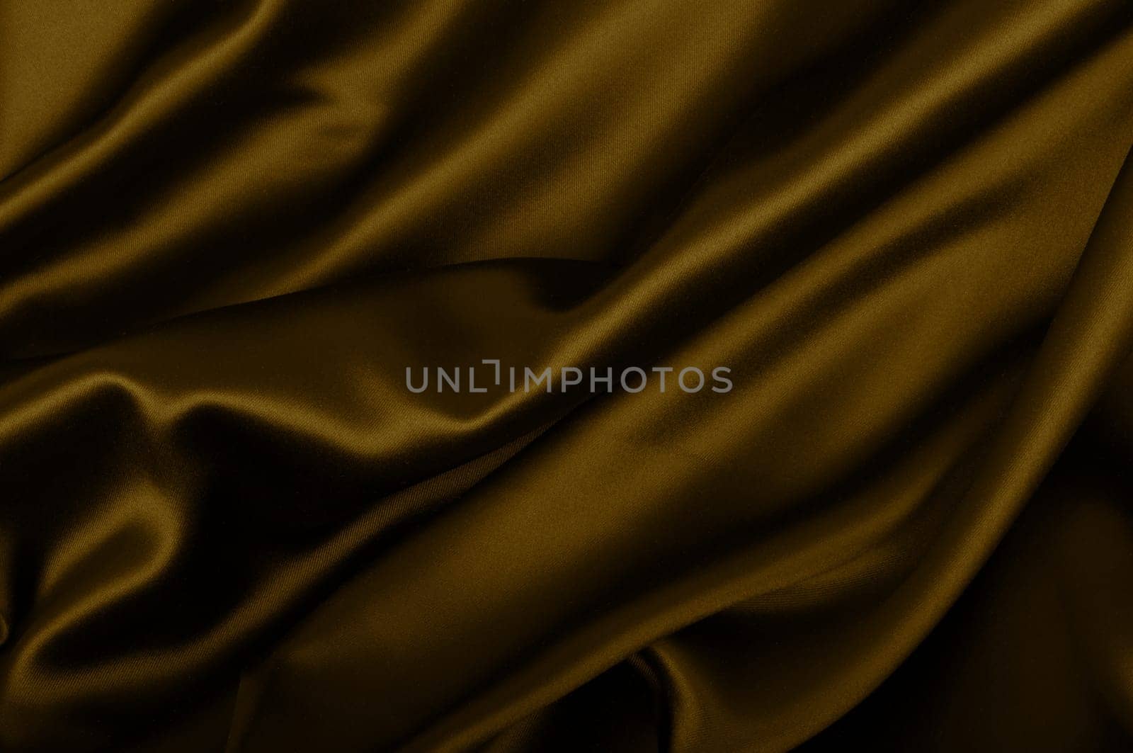 Golden Texture - Dark Wavy Glossy Silk Drapery