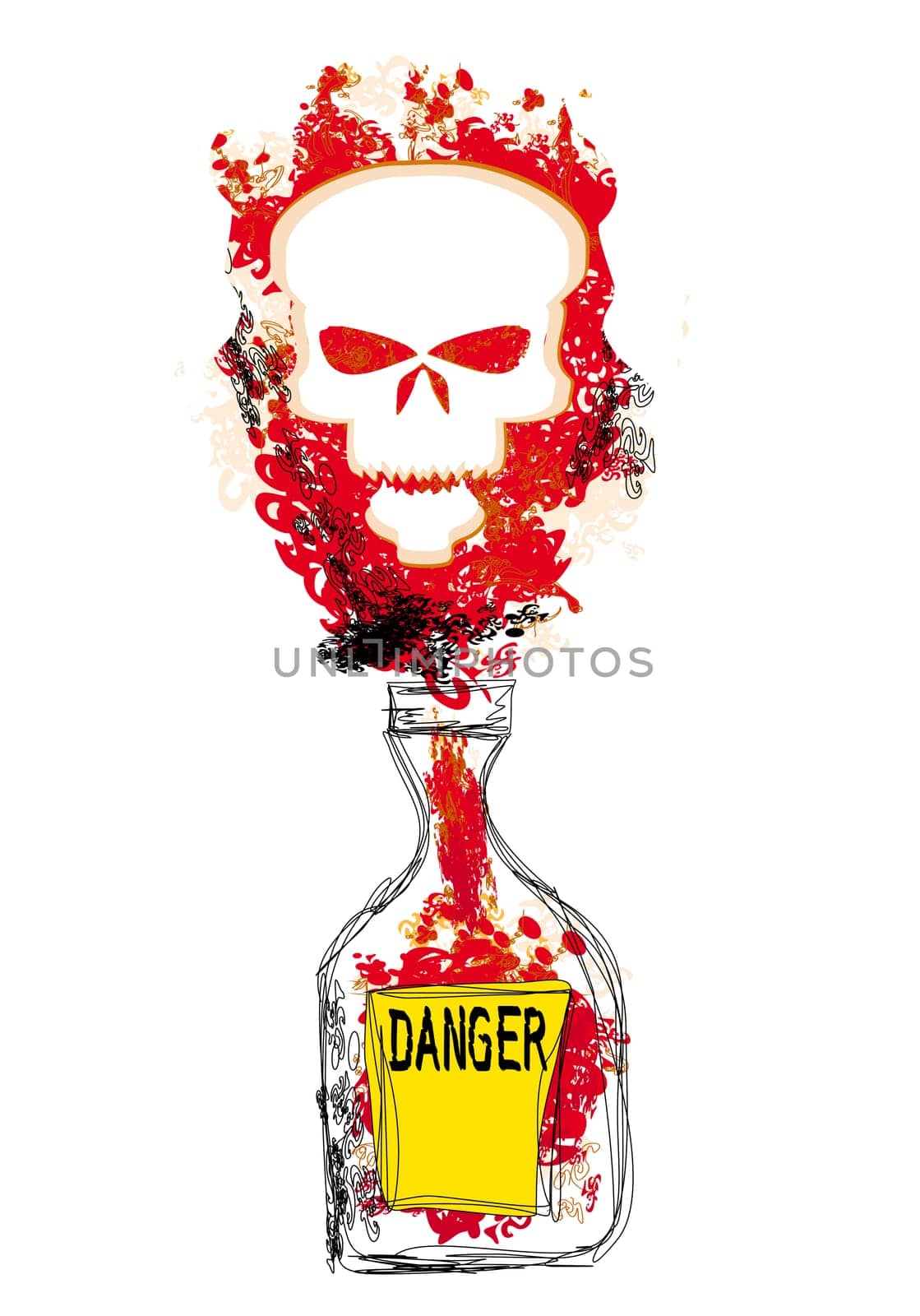 bottle of poison
