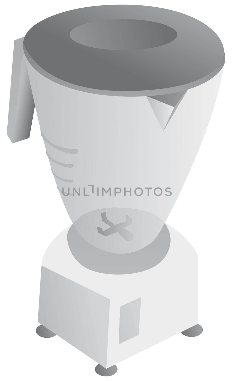 Black and white blender