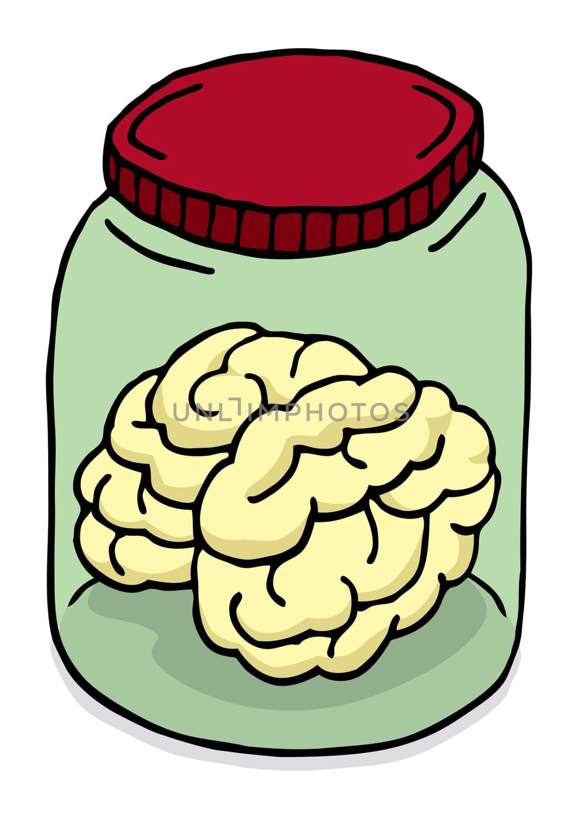 Brain in a jar