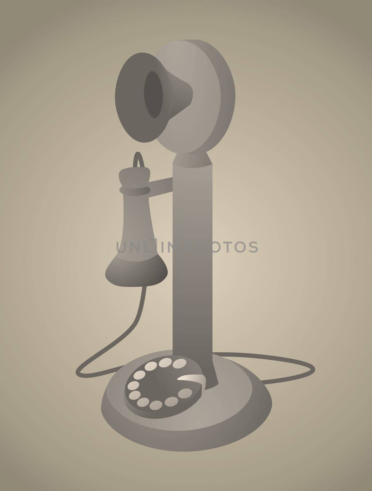 Vintage Phone / Antique Old Telephone