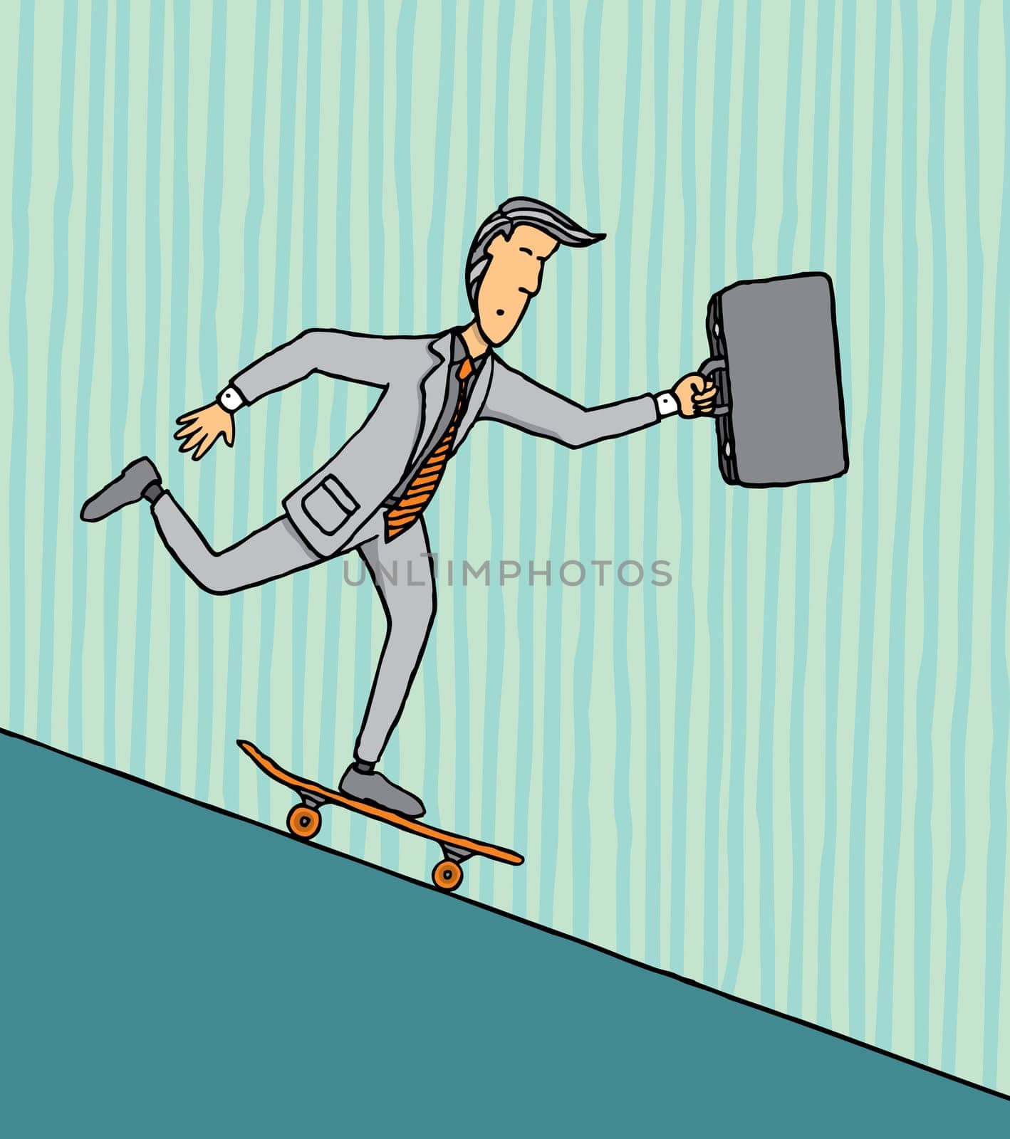 Risky business downhill