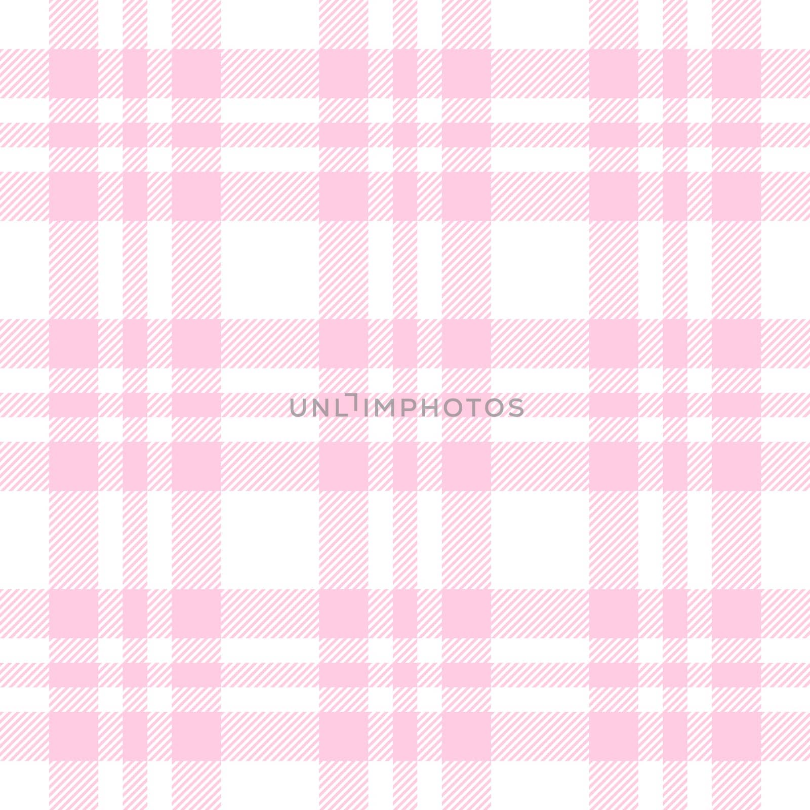 Check tablecloths pattern ROSE- endless