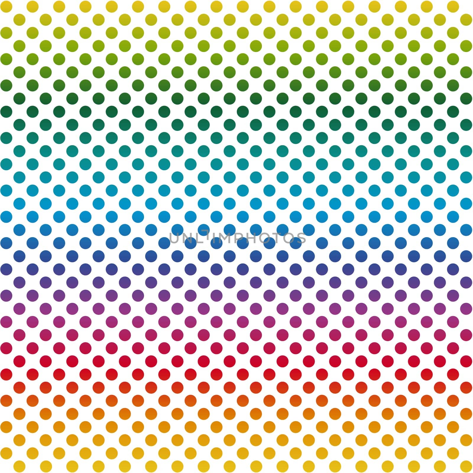 Endless background dots colorful