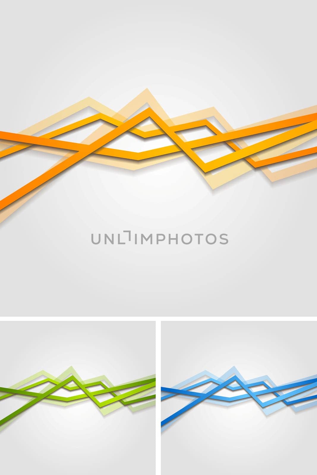 Colourful modern vector stripes backgrounds