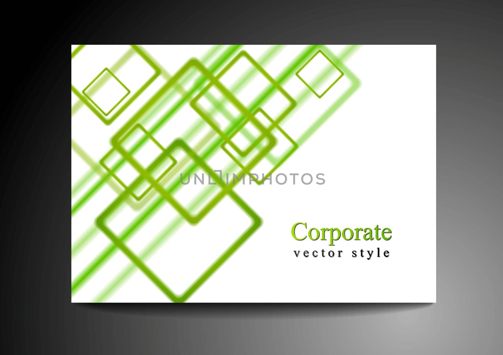 Abstract vector glowing stripes and squares