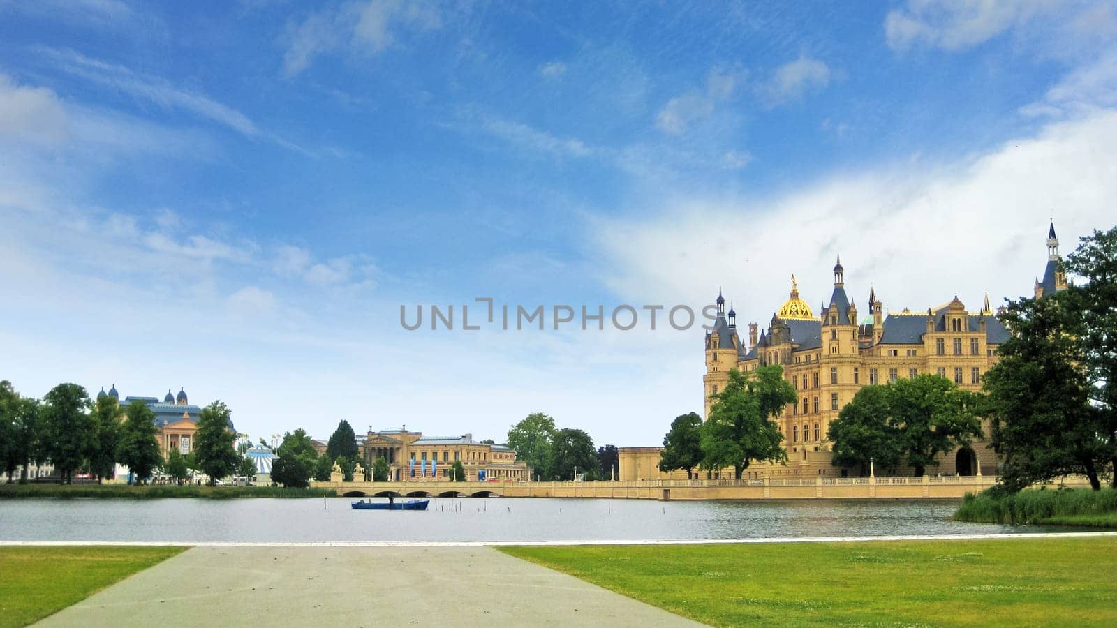 Castle of Schwerin, Mecklenburg-Western Pomerania, seat of the parliament