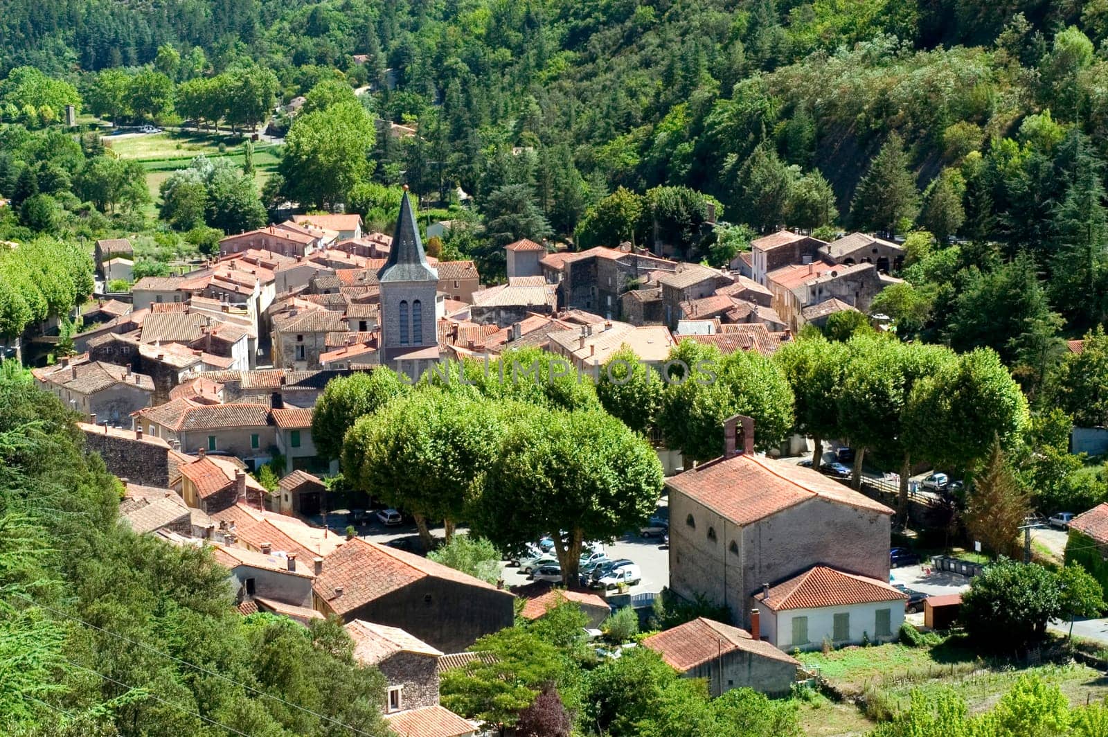 Navacelles, French natural heritage site of humanity by UNESCO
