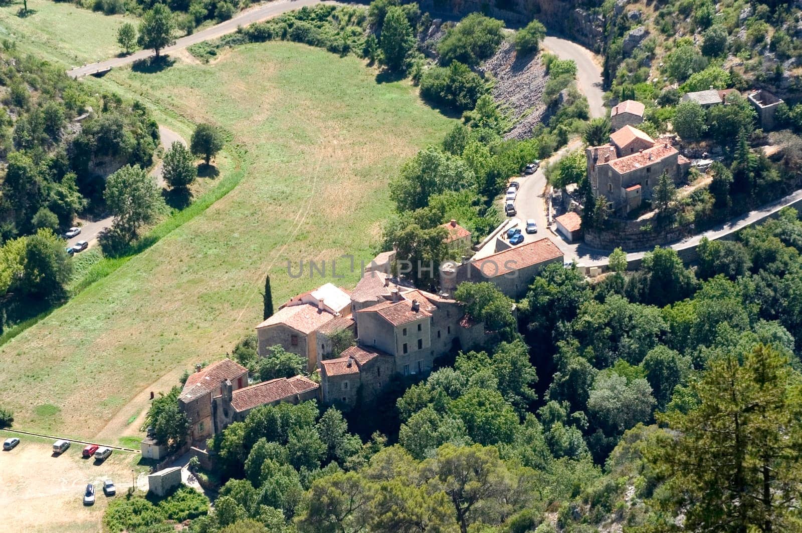 Navacelles, French natural heritage site of humanity by UNESCO