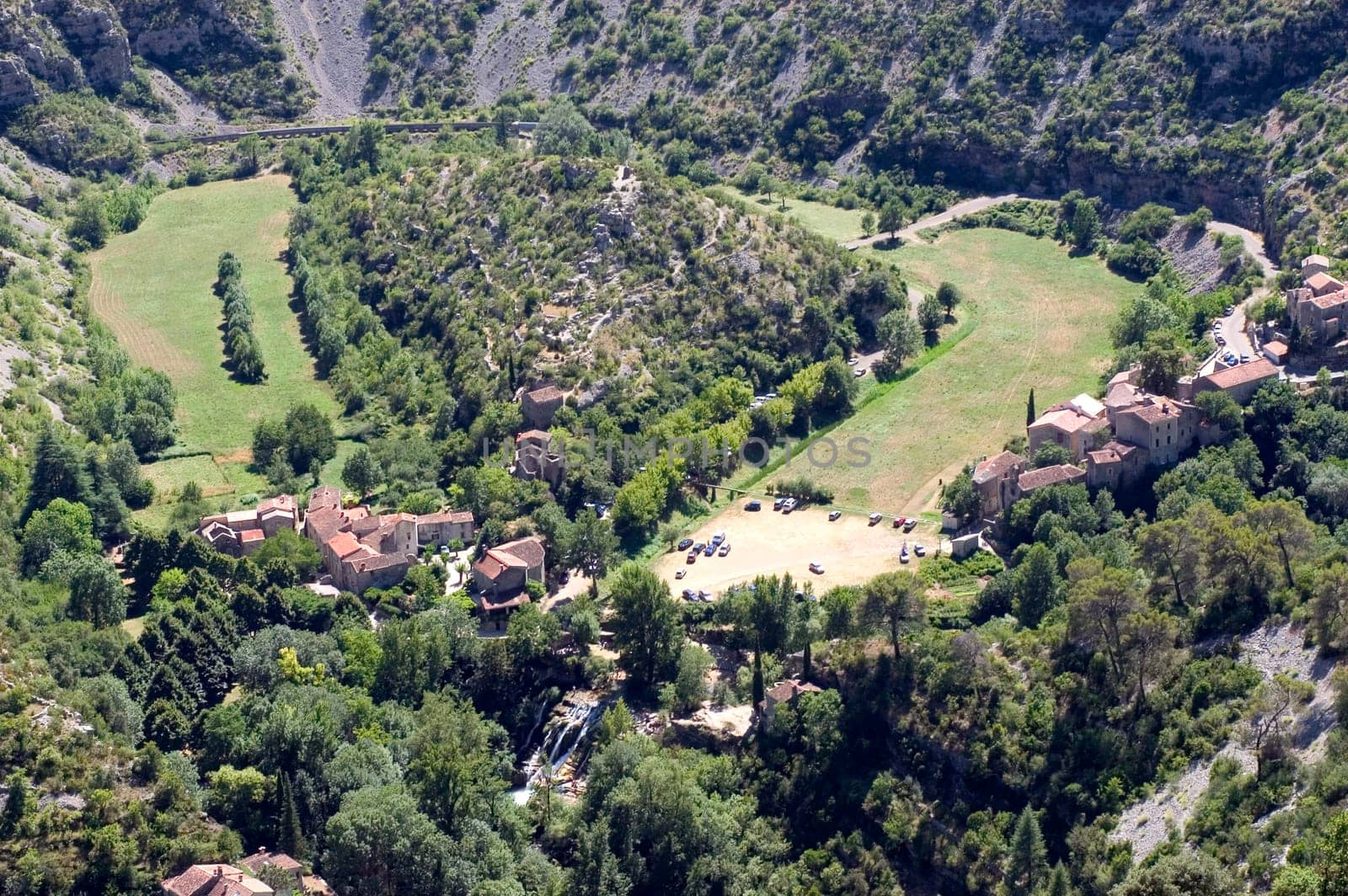 Navacelles, French natural heritage site of humanity by UNESCO