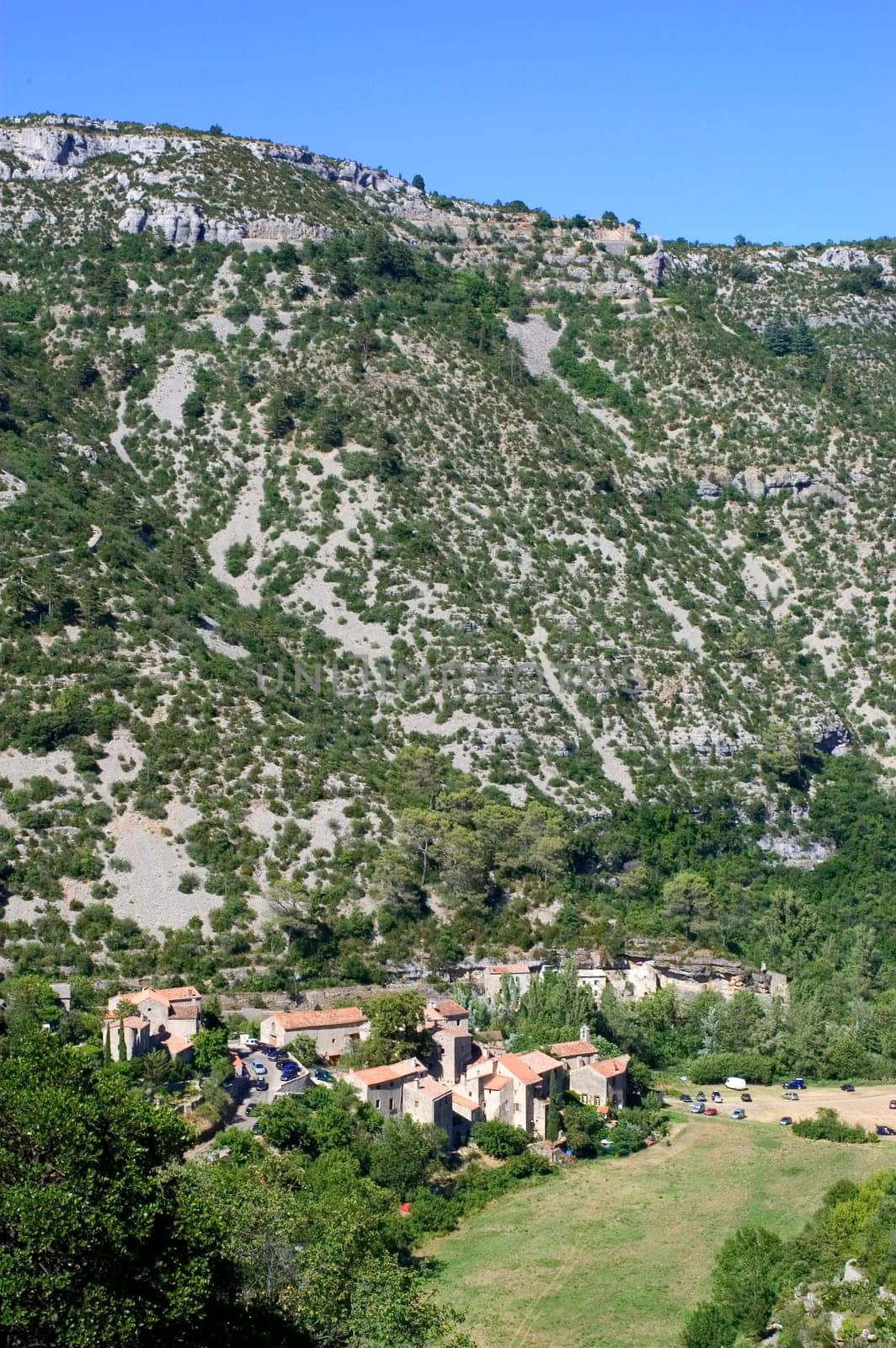 Navacelles, French natural heritage site of humanity by UNESCO