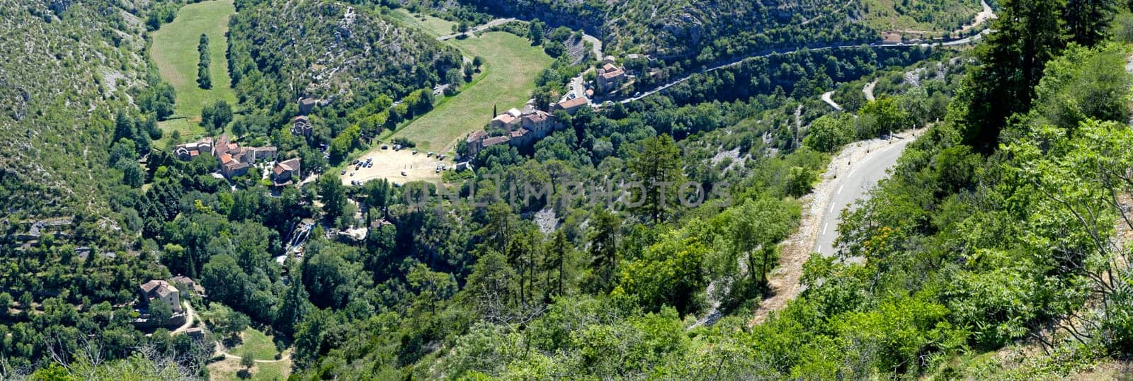 Navacelles, French natural heritage site of humanity by UNESCO