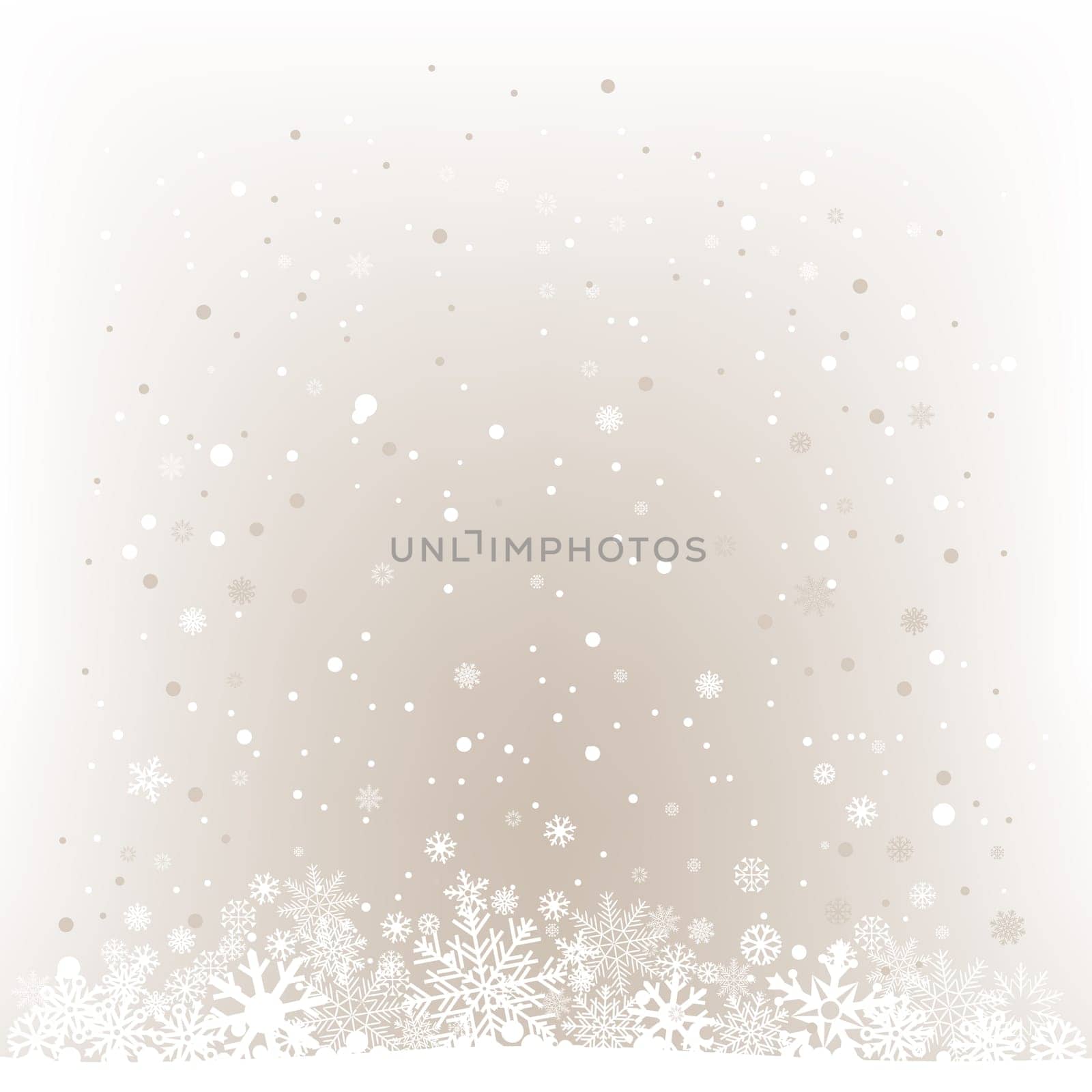 The white snow on the soft light mesh background, winter theme. No transparent objects