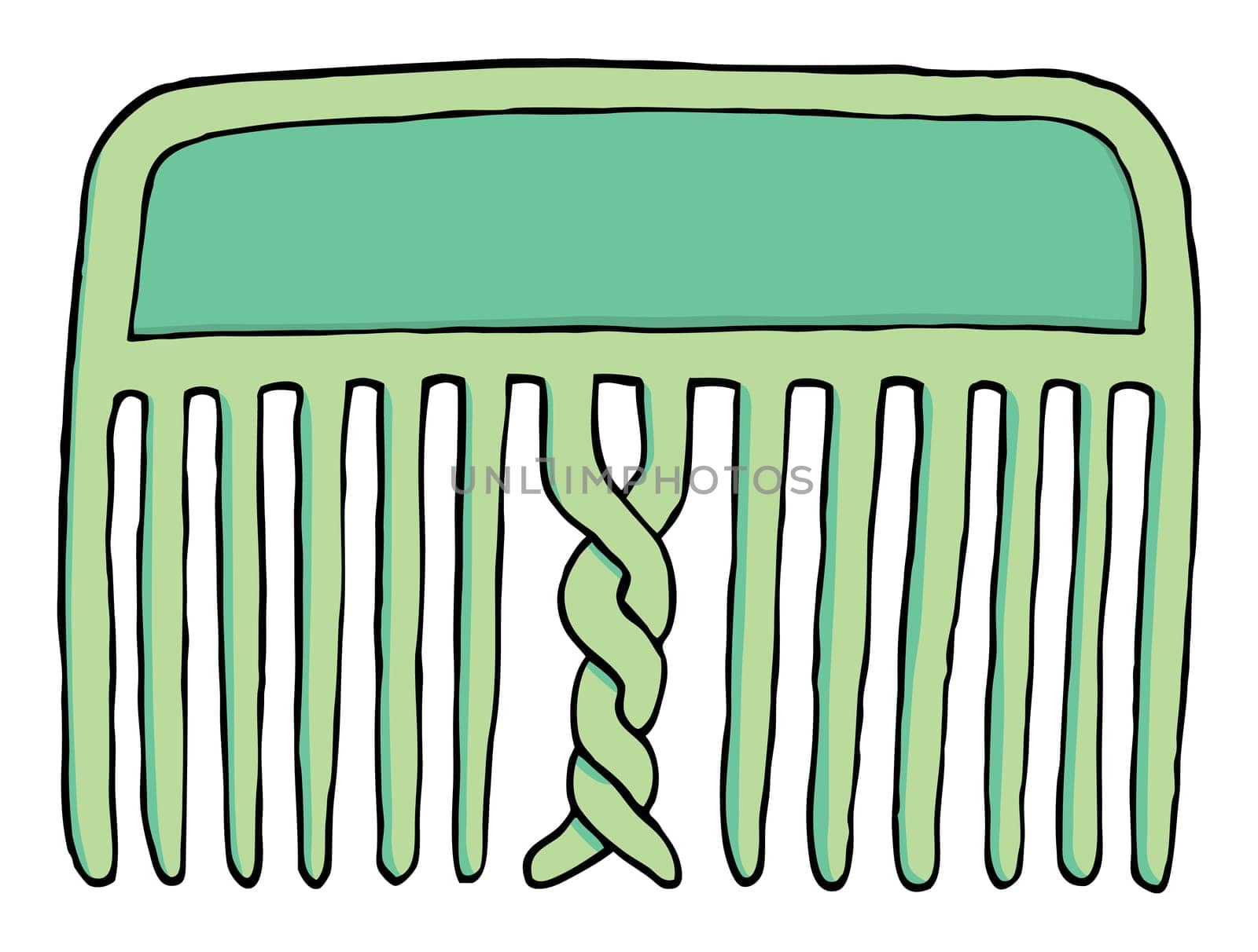 Confused tangled comb