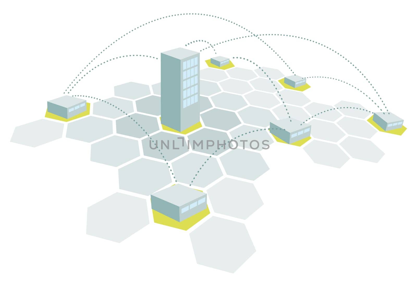Headquarters and branches / Building office network