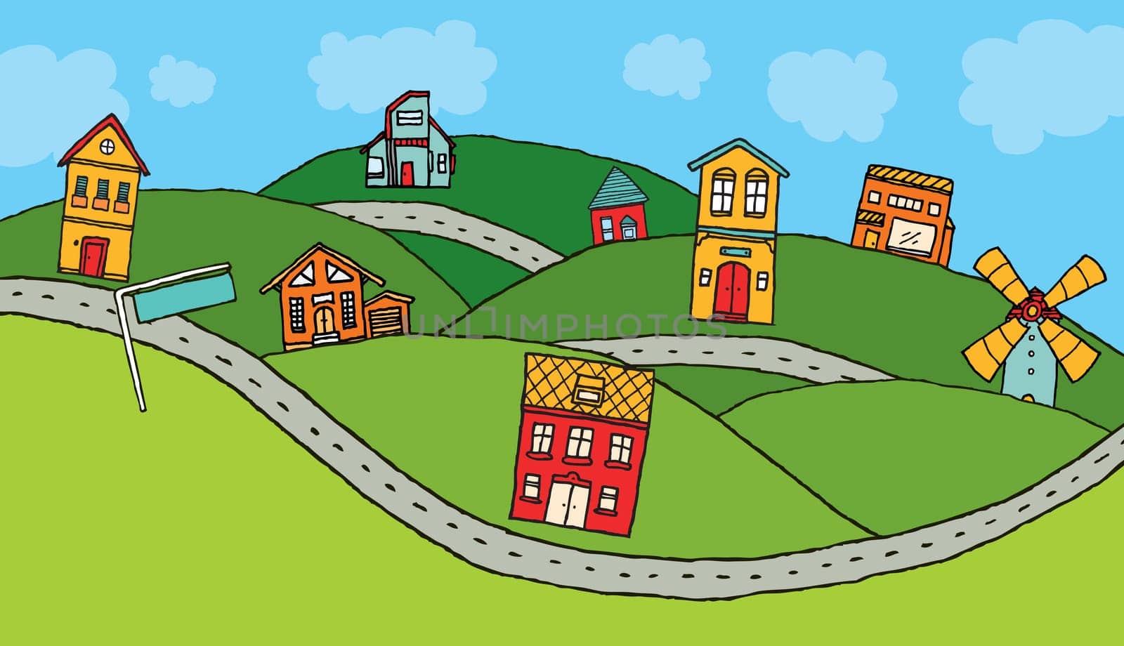Houses in the country
