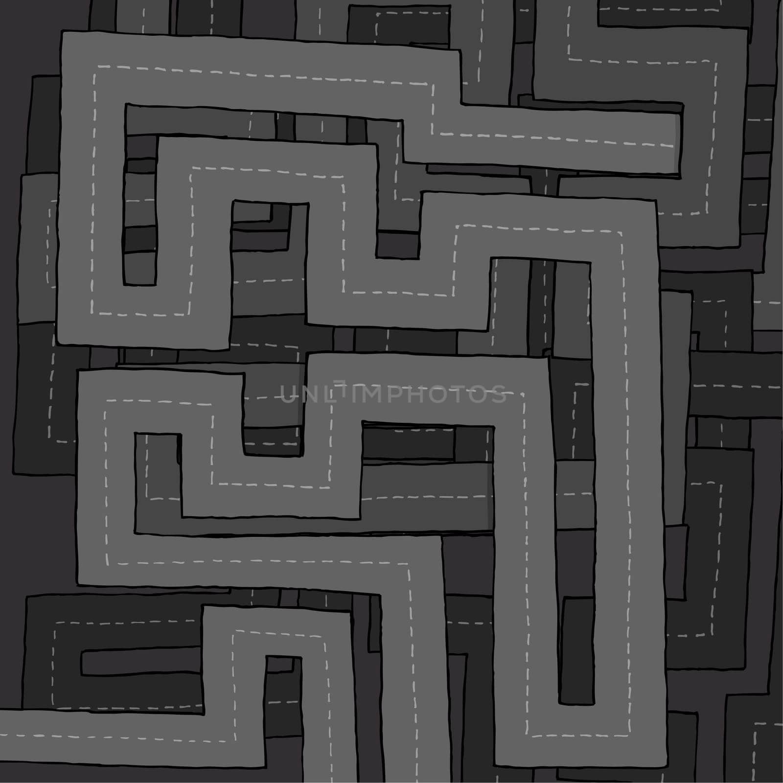 Complicated highway