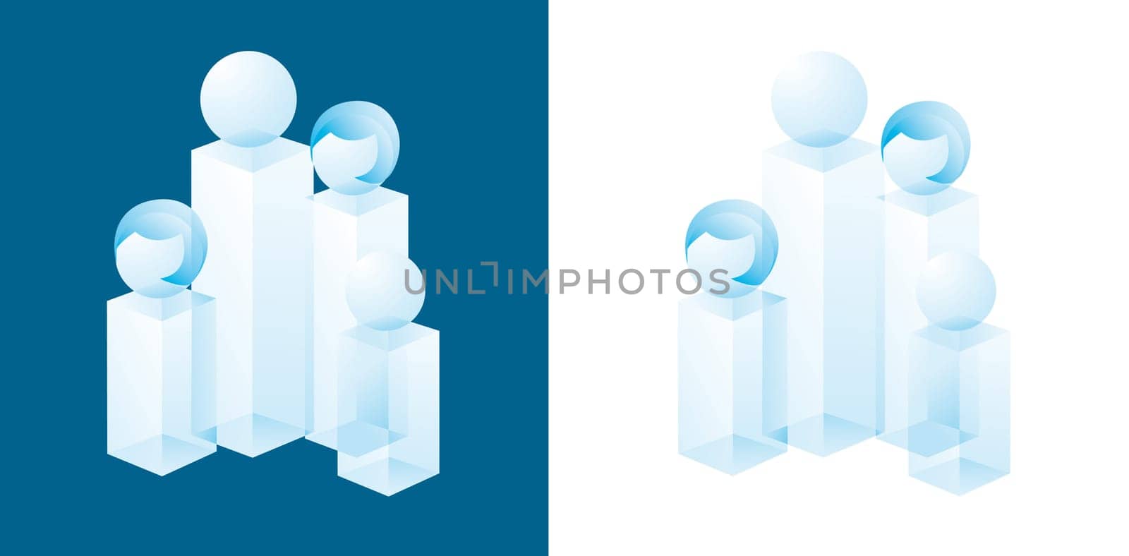 Family crystal icon