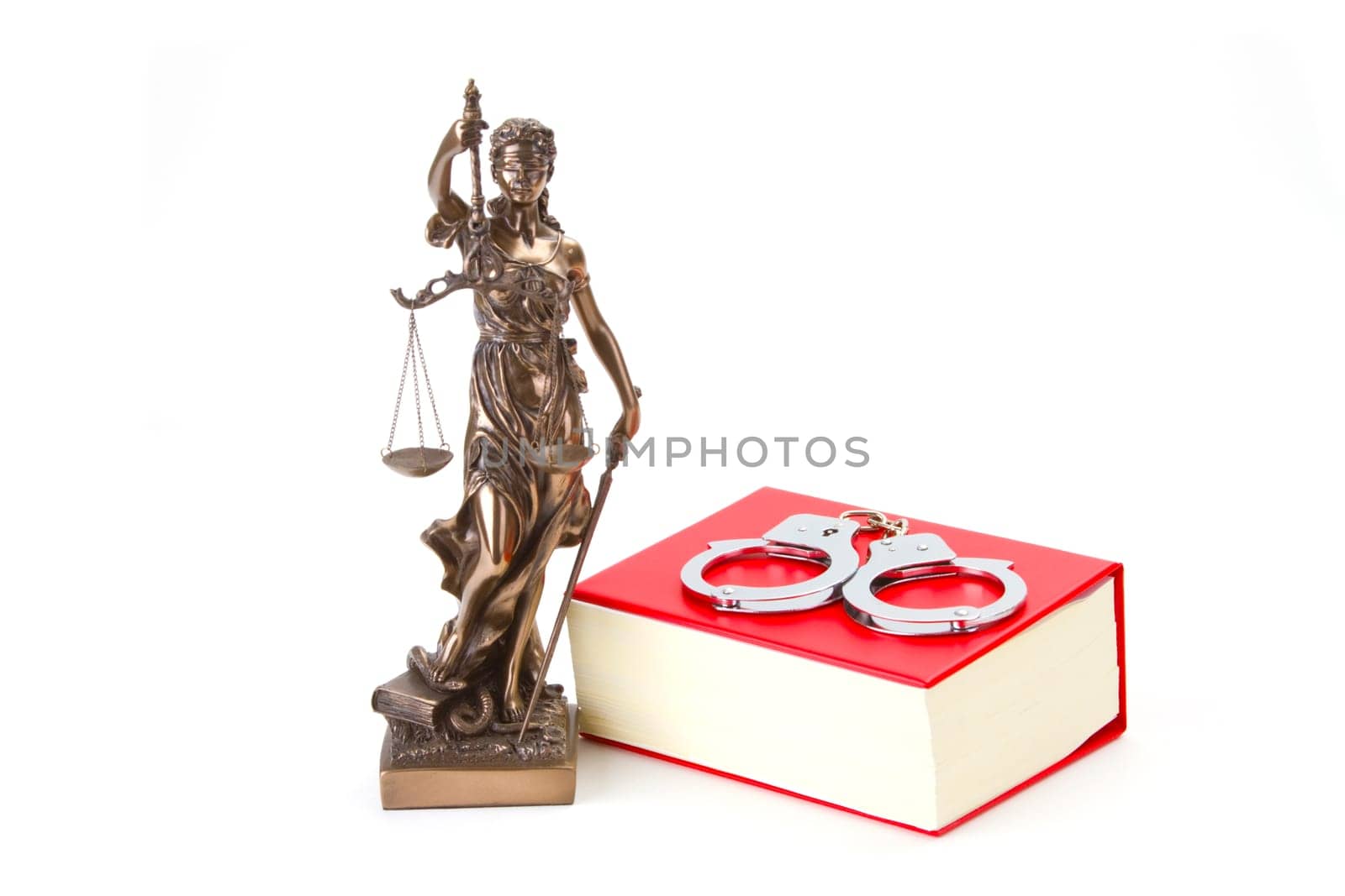 Judicial policy with code exempted on white background
