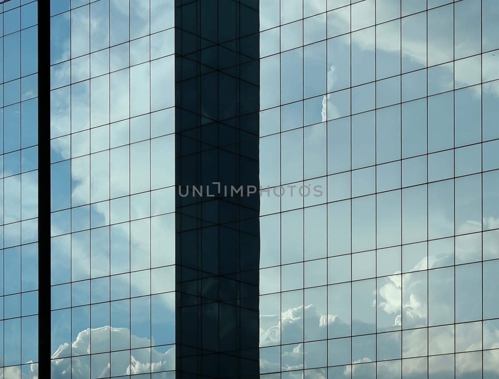 Modern glass building for coporate business world