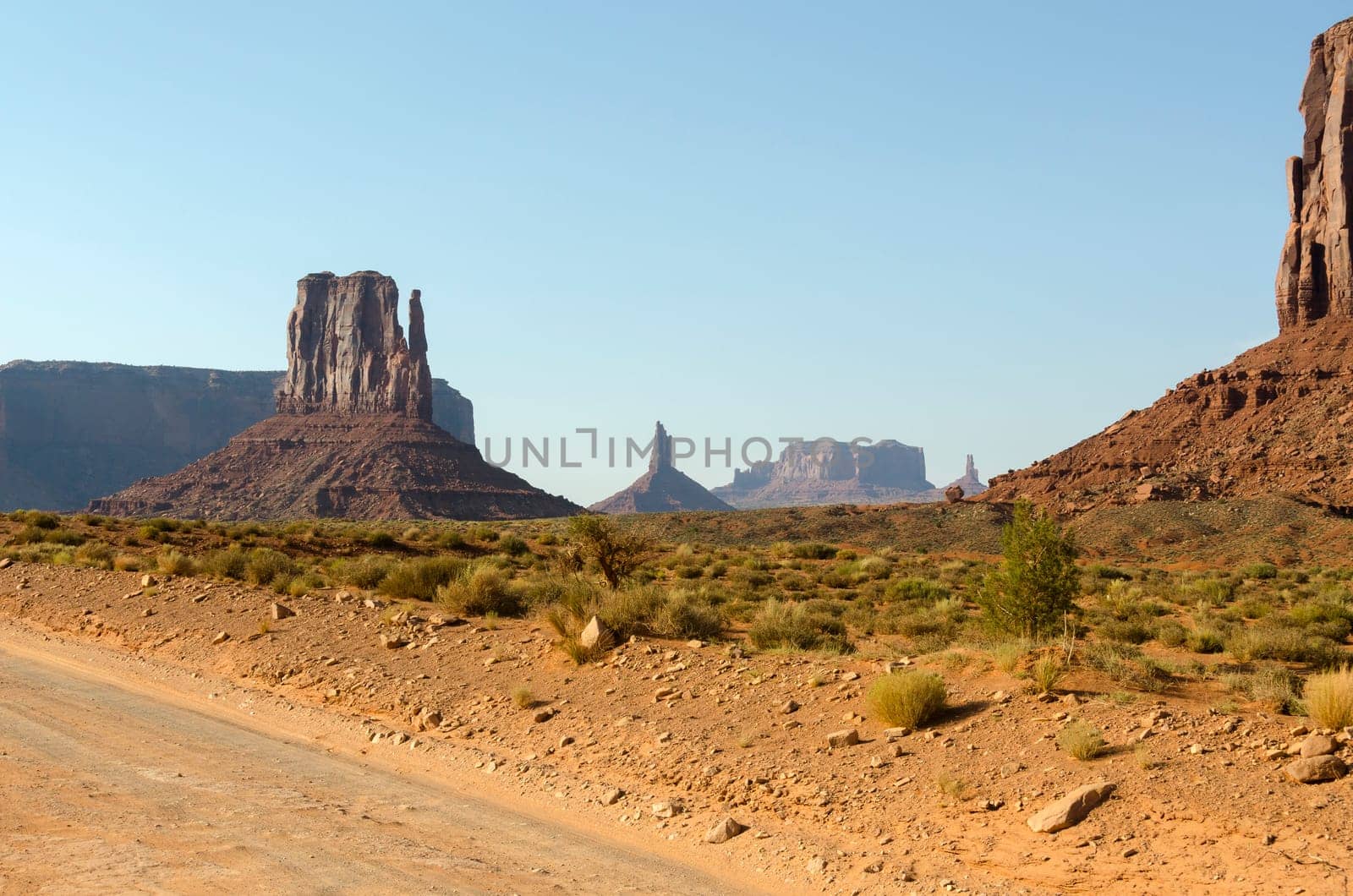 Monument Valley in Utah in America