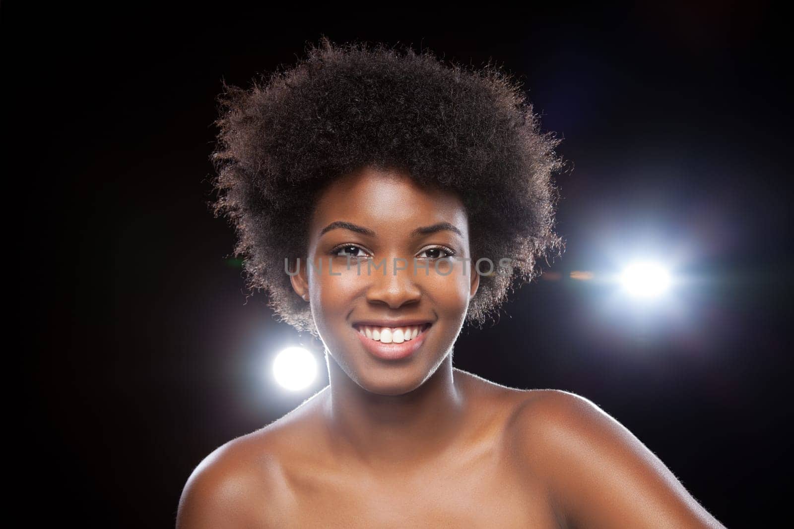 Black beauty enjoying a party lifestyle