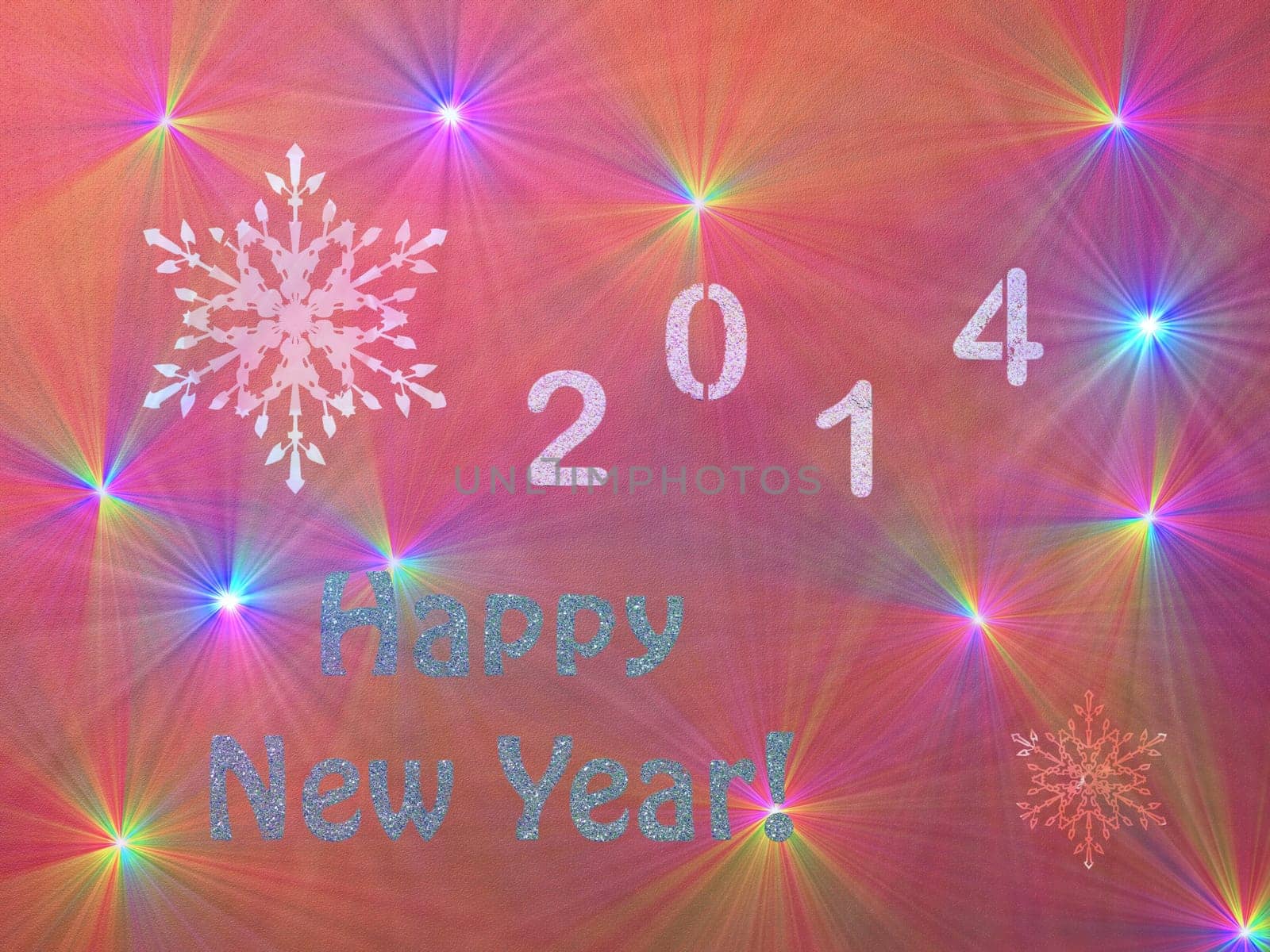 Festive background to the New Year