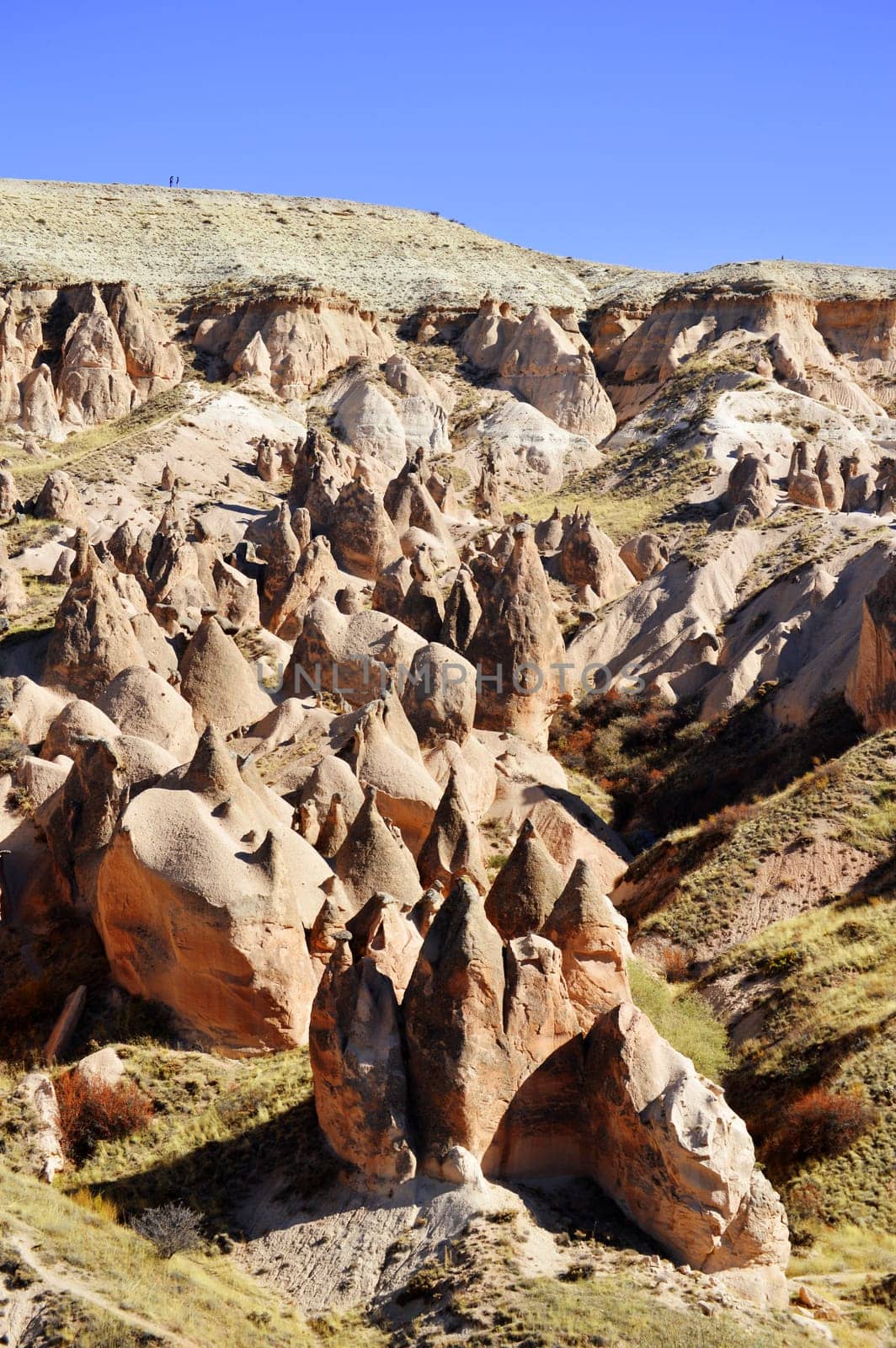 Rocks of Cappadocia in Central Anatolia, Turkey
