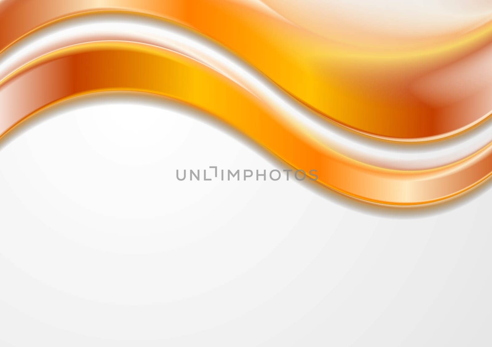 Abstract vibrant waves vector template design