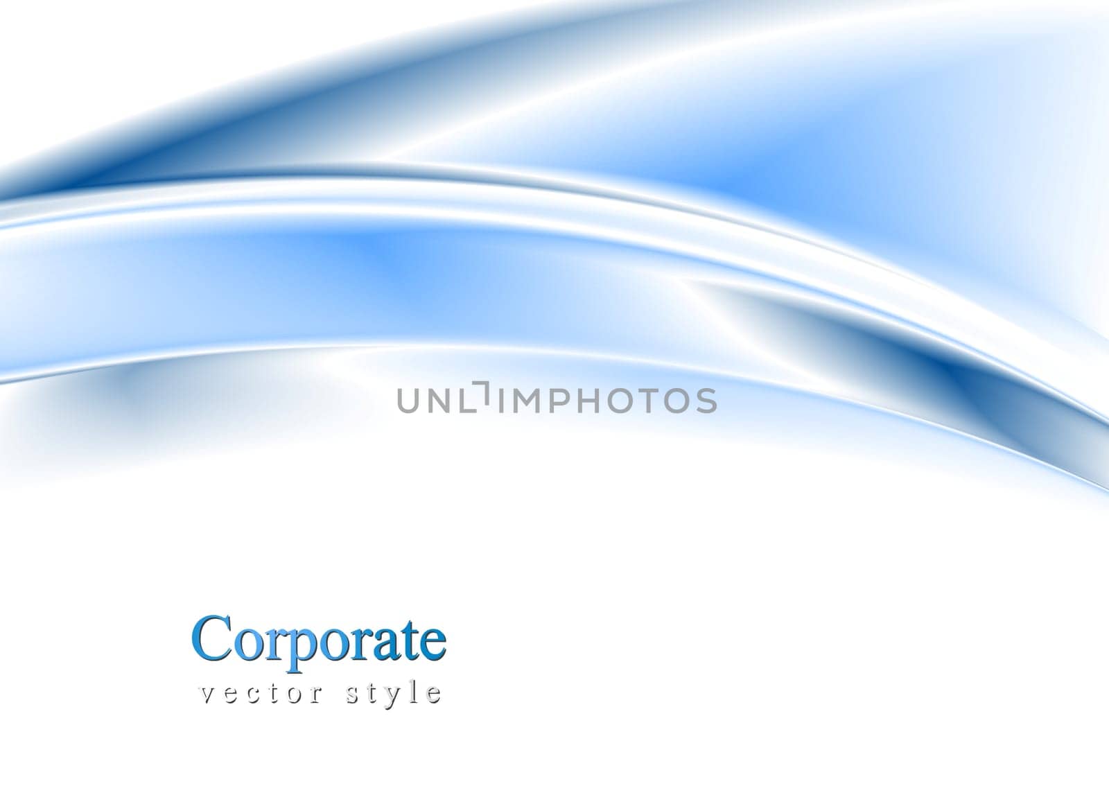 Smooth vector waves abstract design