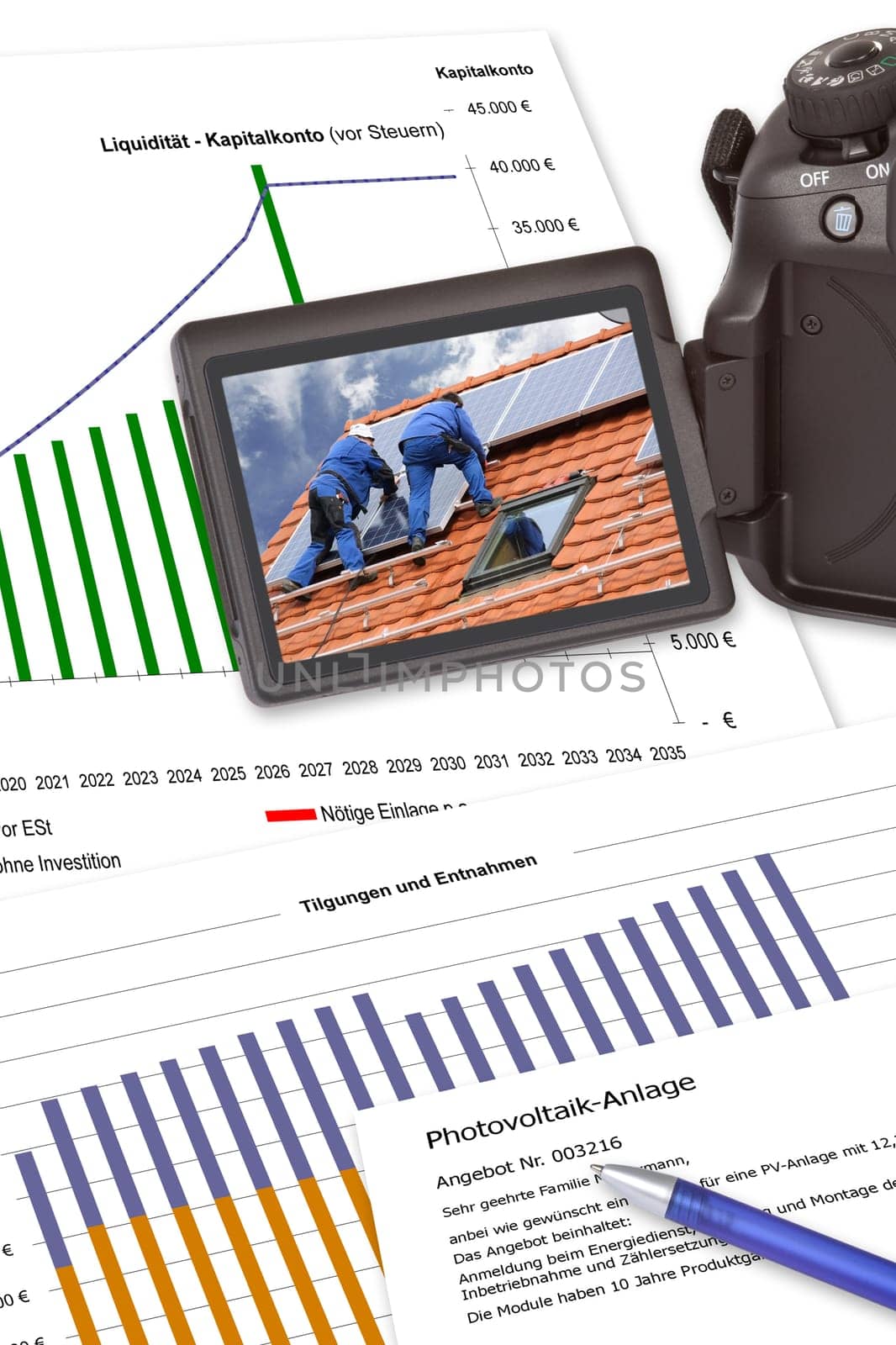 Offer documents for solar power